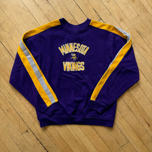 Vintage Minnesota Vikings SpellOut CrewNeck Sz S