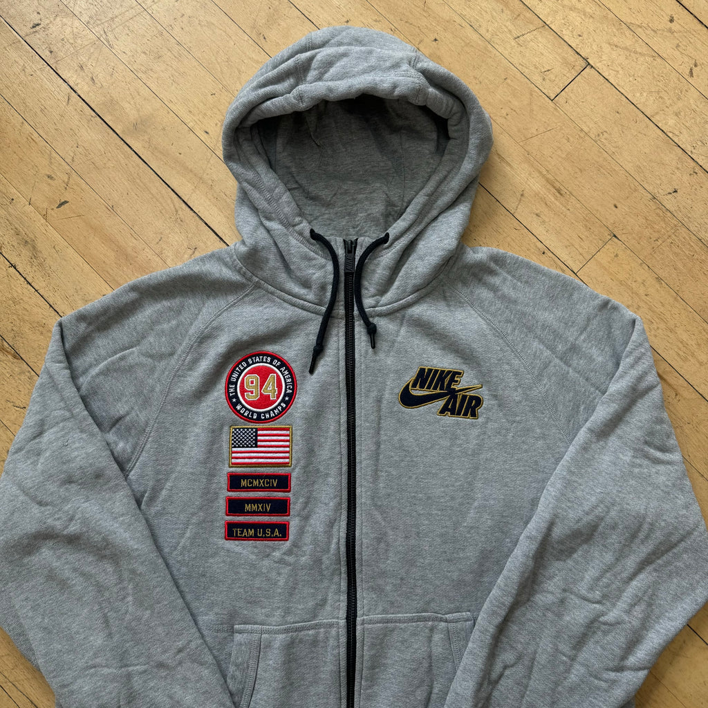 Modern Nike Air USA Basketball Zip-Up Jacket Sz L