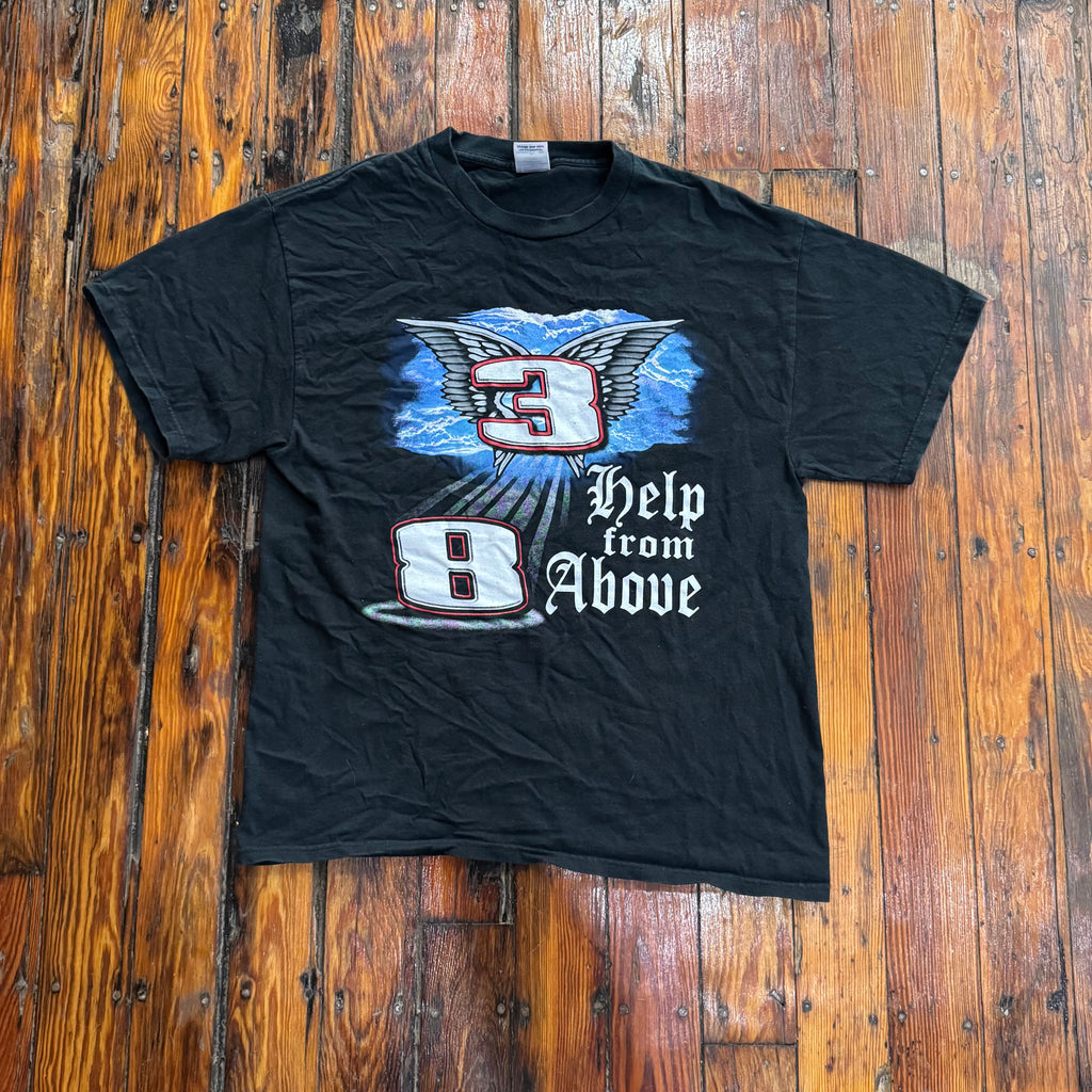 Vintage Help From Above Nascar T-shirt Sz L