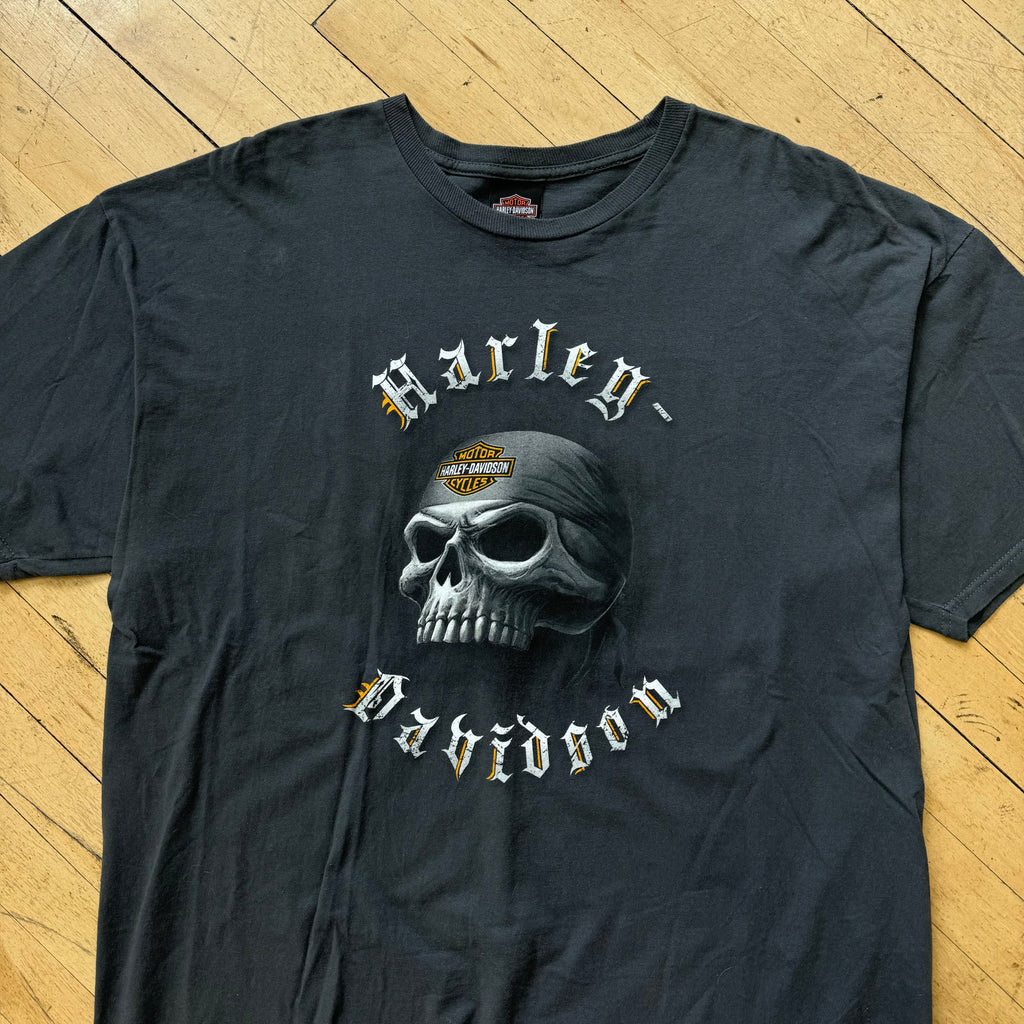 Harley Davidson Skull Iowa T-shirt Sz XXL