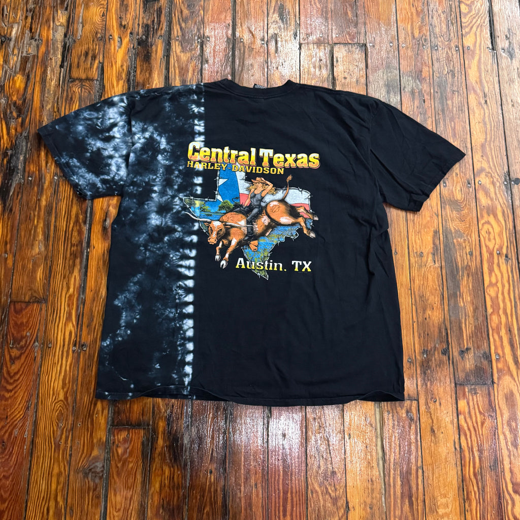 Vintage Austin Texas Harley Davidson T-shirt Sz XXL