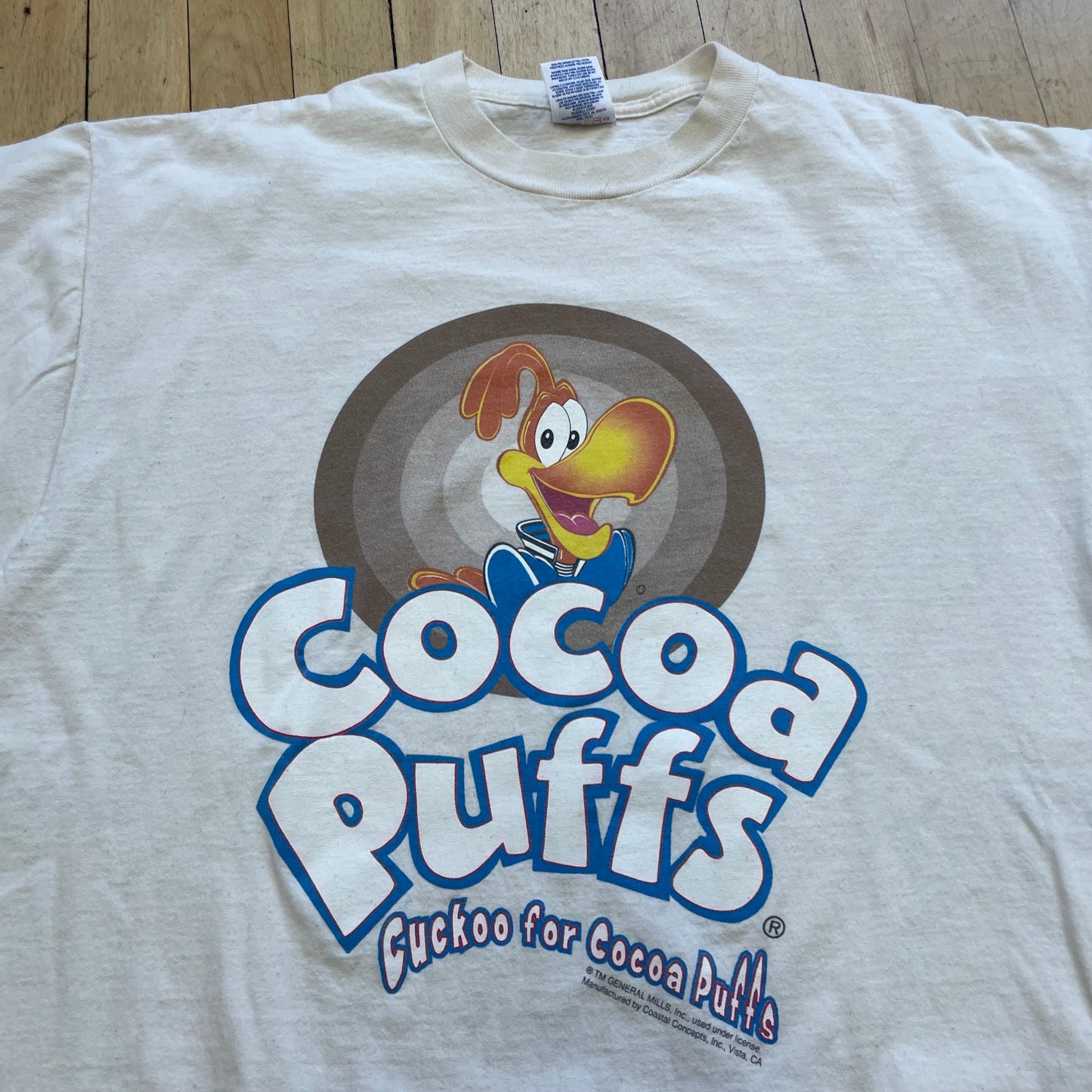 90s Cocoa Puffs “Cukoo for Cocoa Puffs” T-shirt Sz L