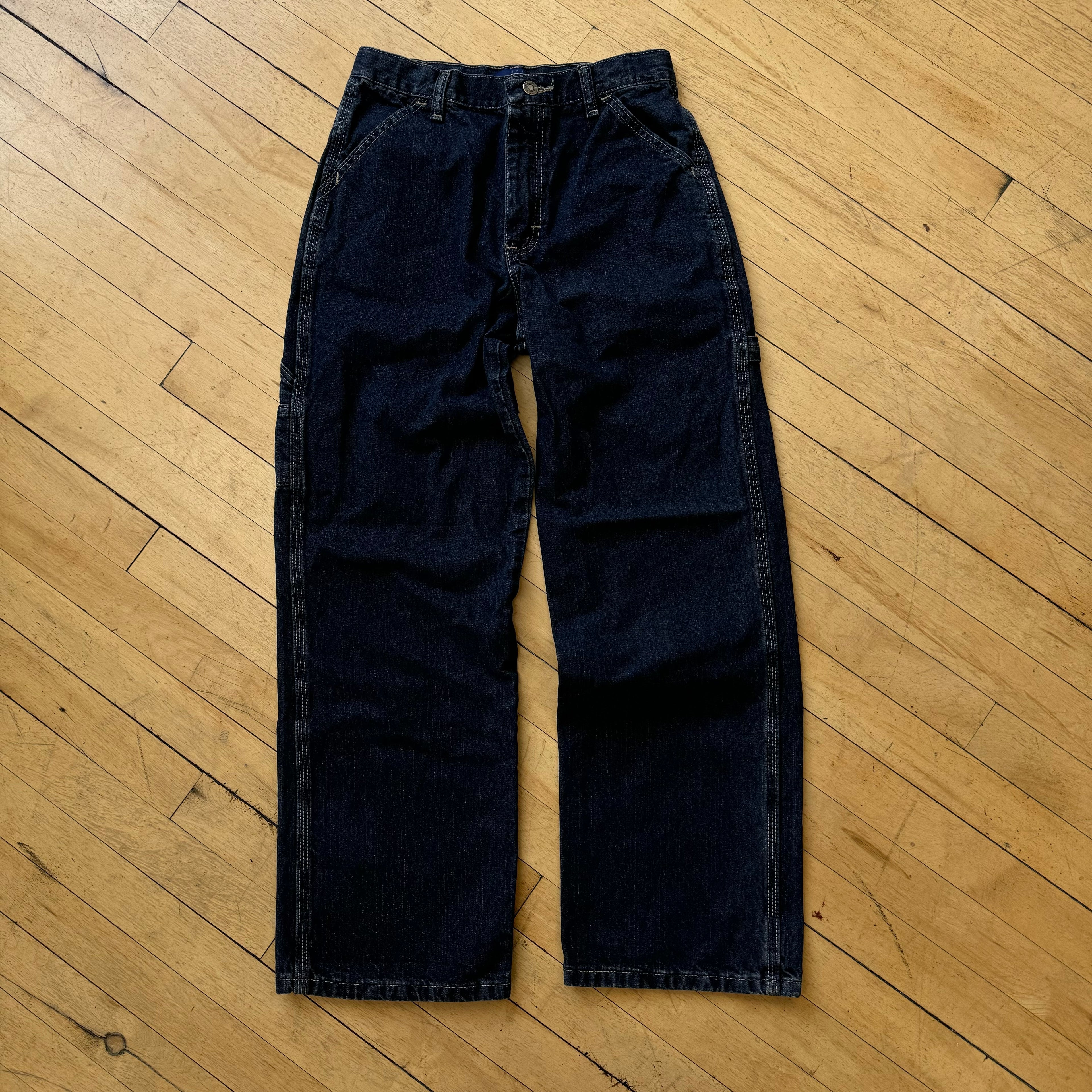 Vintage Dark Wash Denim Jeans Sz 16