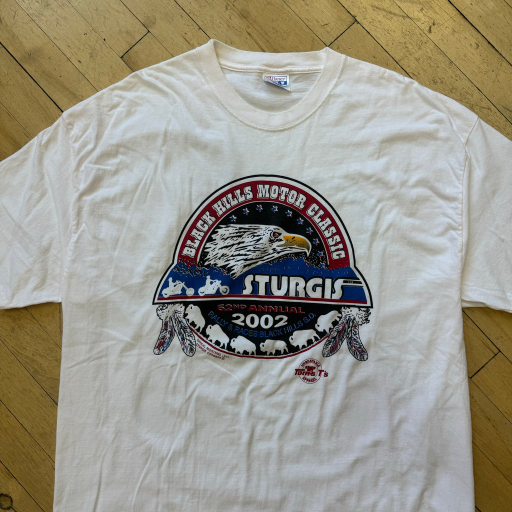 Y2K Black Hills Sturgis Rally T-shirt Sz XL