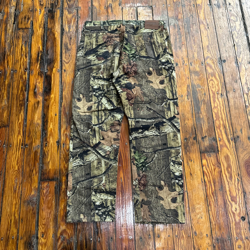 Vintage Wrangler Camo Denim Jeans Sz 36x32