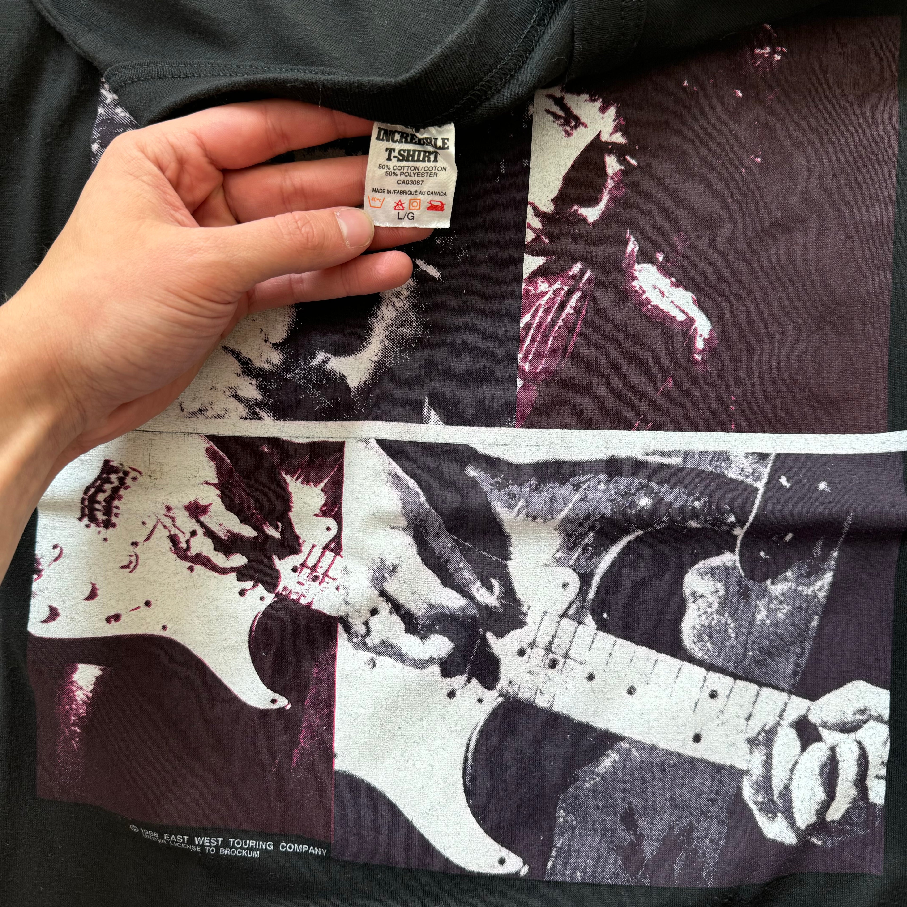 Vintage Bob Dylan Tour T-shirt Sz L
