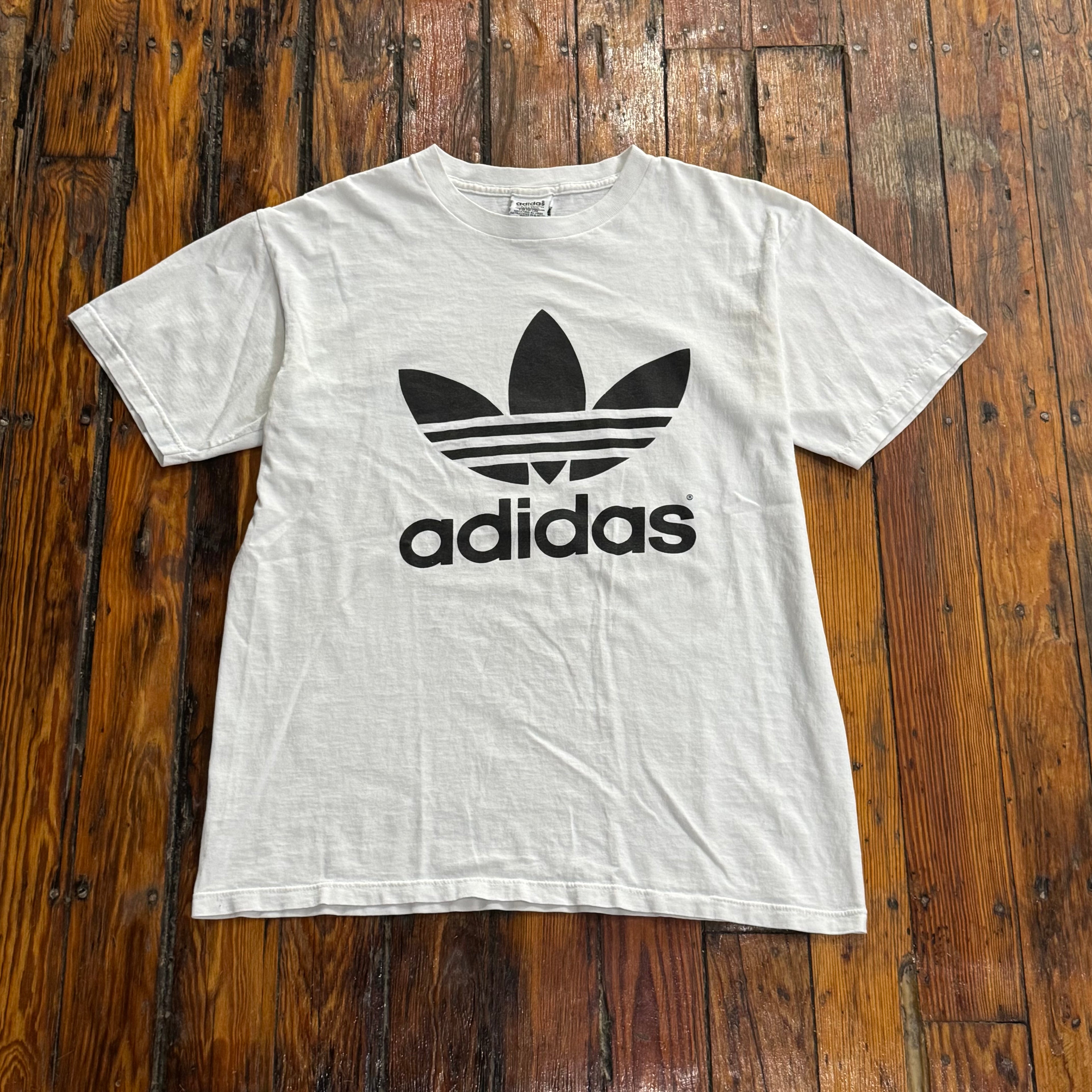 Vintage Adidas Big Logo T-shirt Sz M