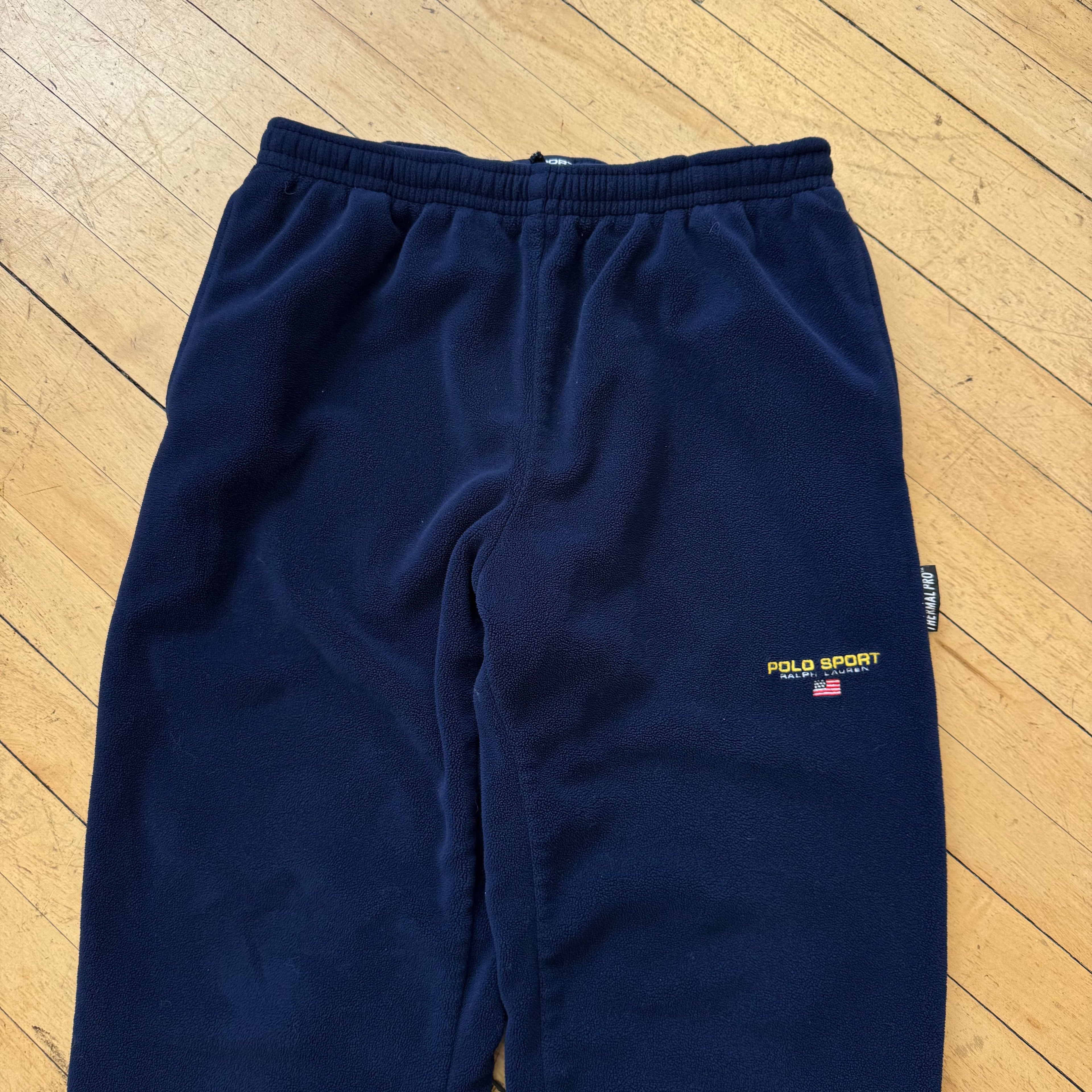Vintage Fleece Polo Sport Ralph Lauren Pants Sz L