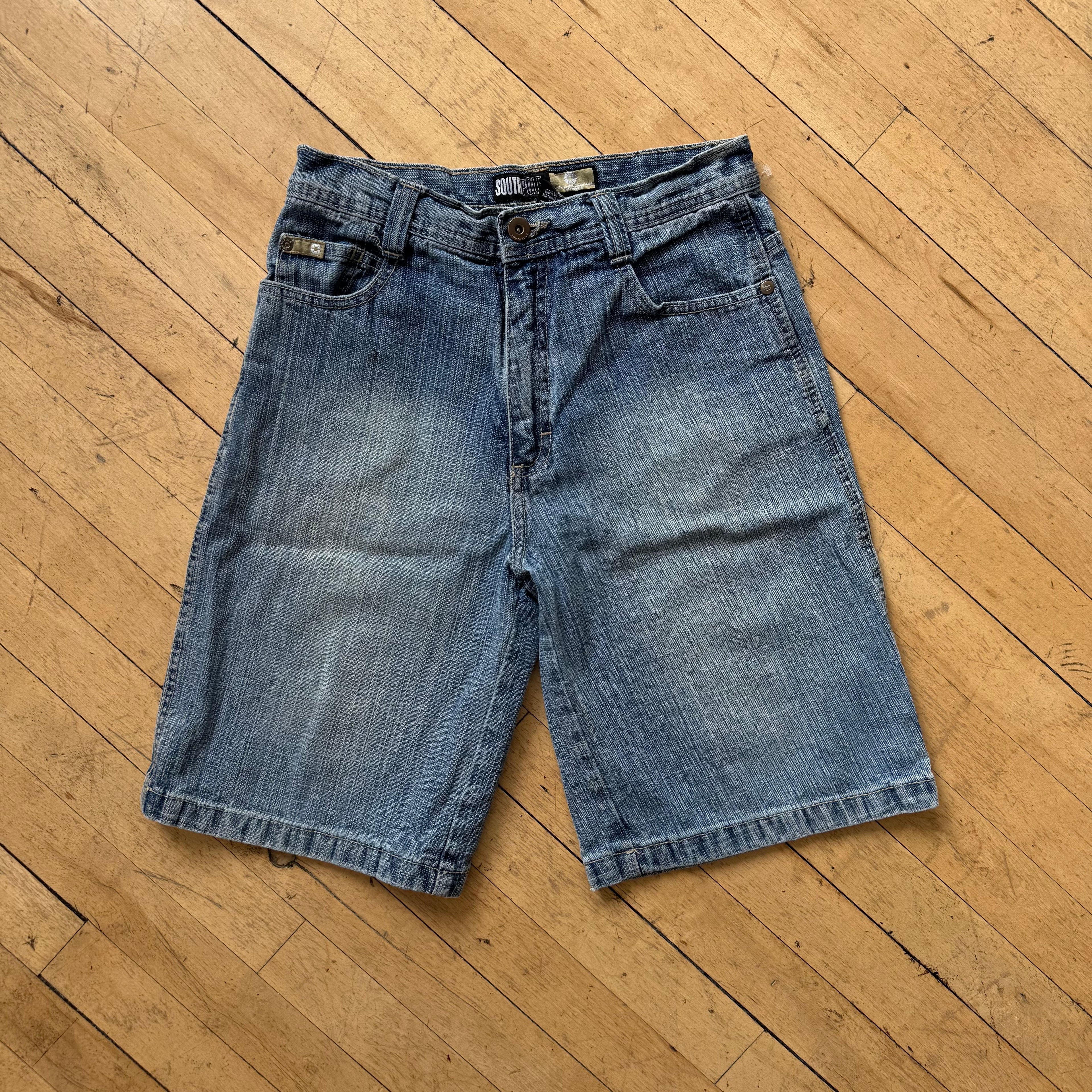 Y2K South Pole Denim Jean Shorts Sz 12