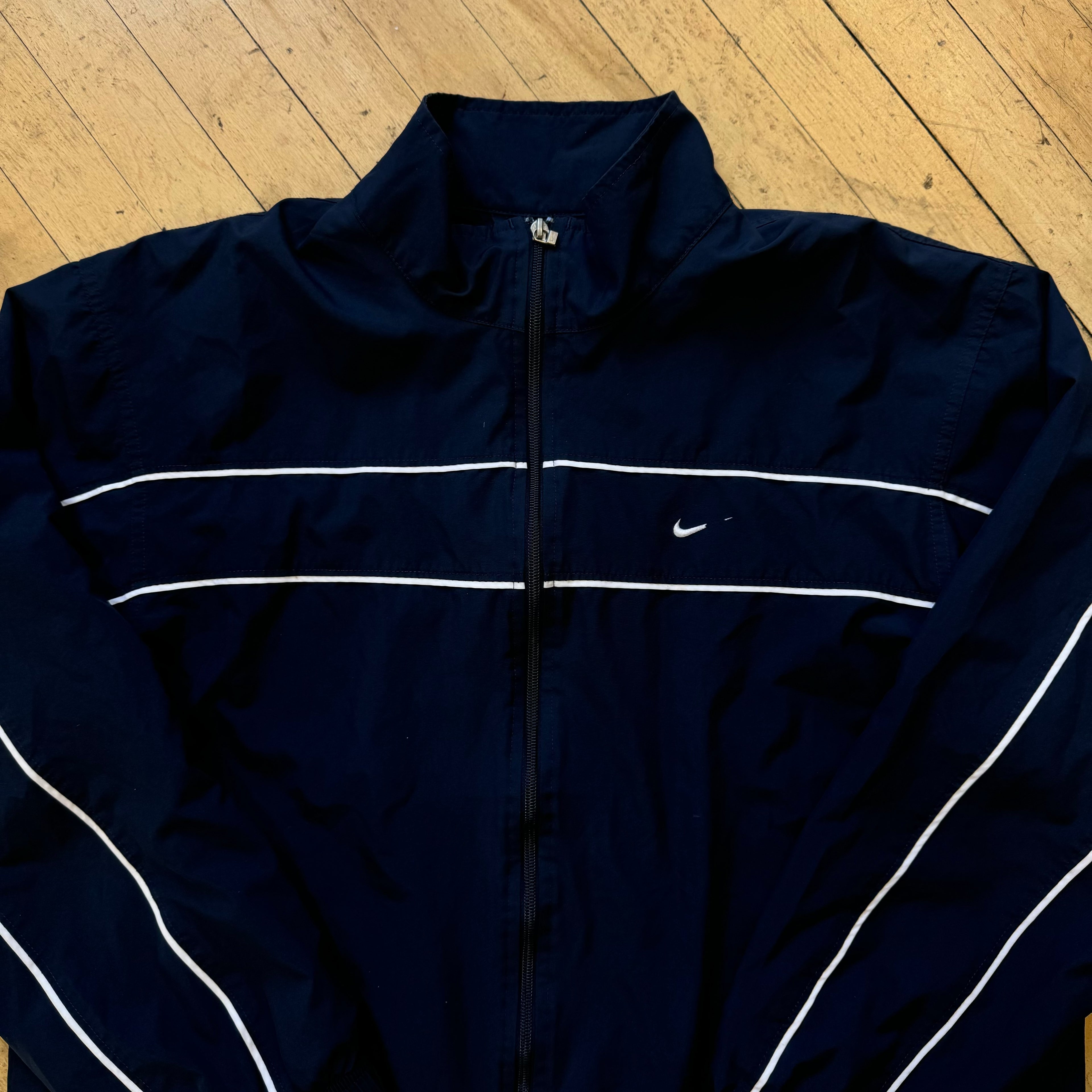Vintage Nike Striped Windbreaker Sz L