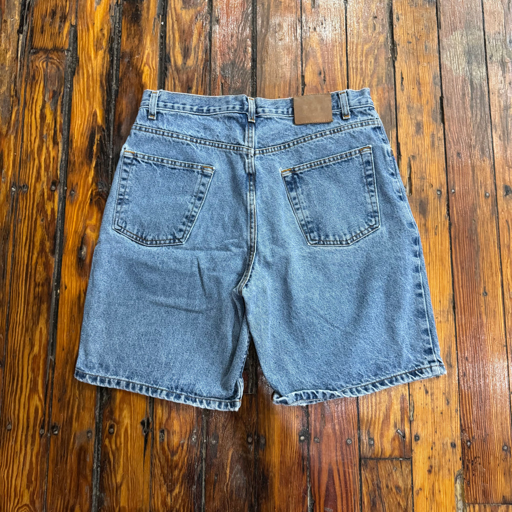 Vintage Light Wash Denim Jean Shorts Sz 34