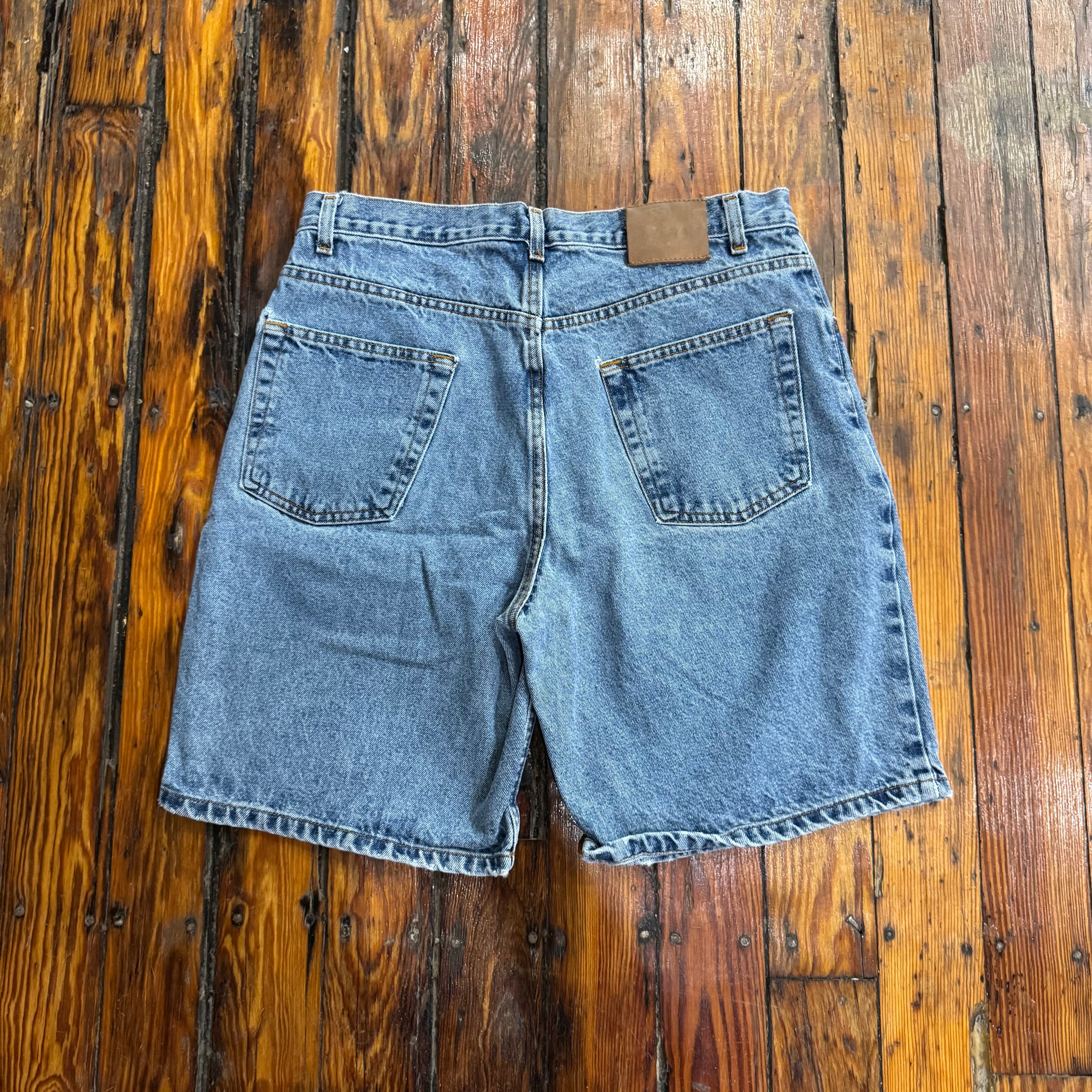 Vintage Light Wash Denim Jean Shorts Sz 34