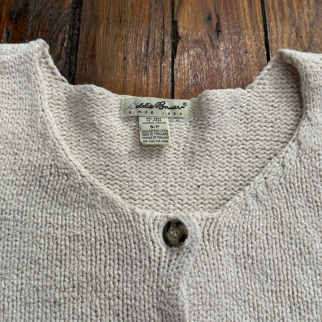 Vintage Eddie Bauer Sweater Tank Top Sz S