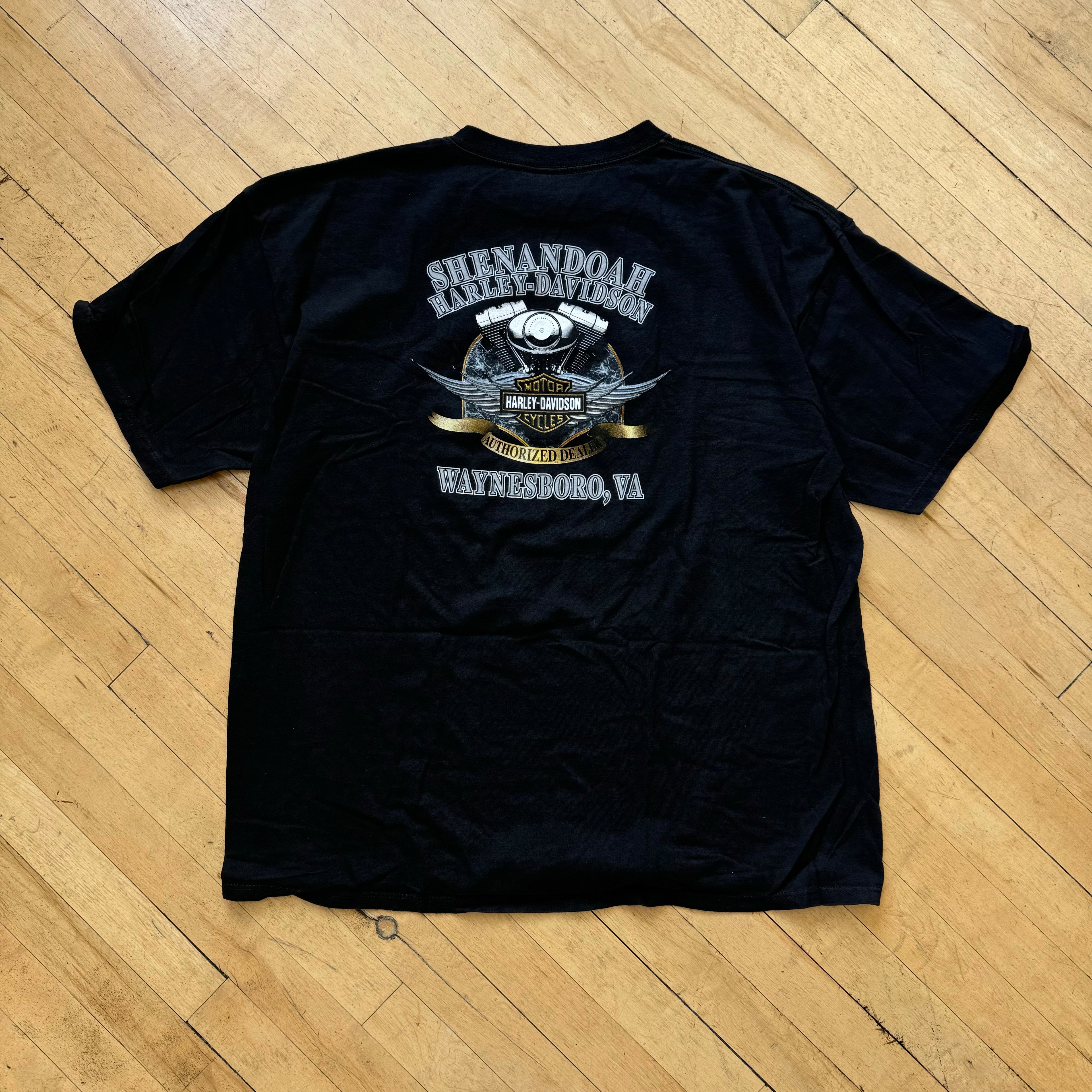 Vintage Harley Davidson Waynesboro VA T-shirt Sz XL