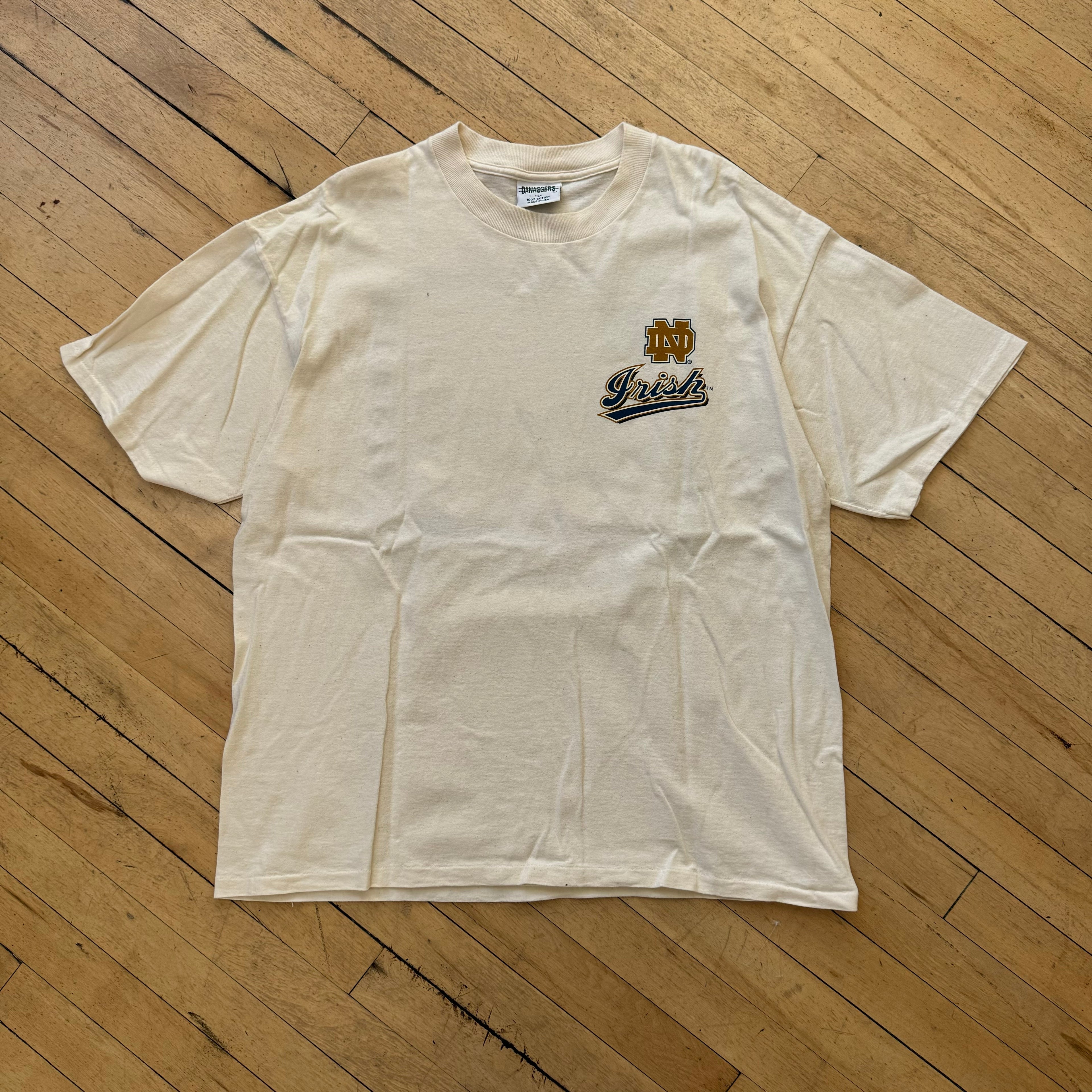 Vintage Notre Dame Fighting Irish T-shirt Sz XL