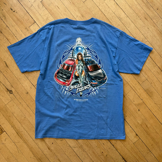 Vintage Wreck-less Motors T-shirt Sz XL