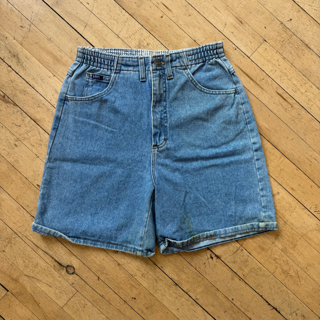 Vintage Women’s Lee Denim Jean Shorts Sz 8