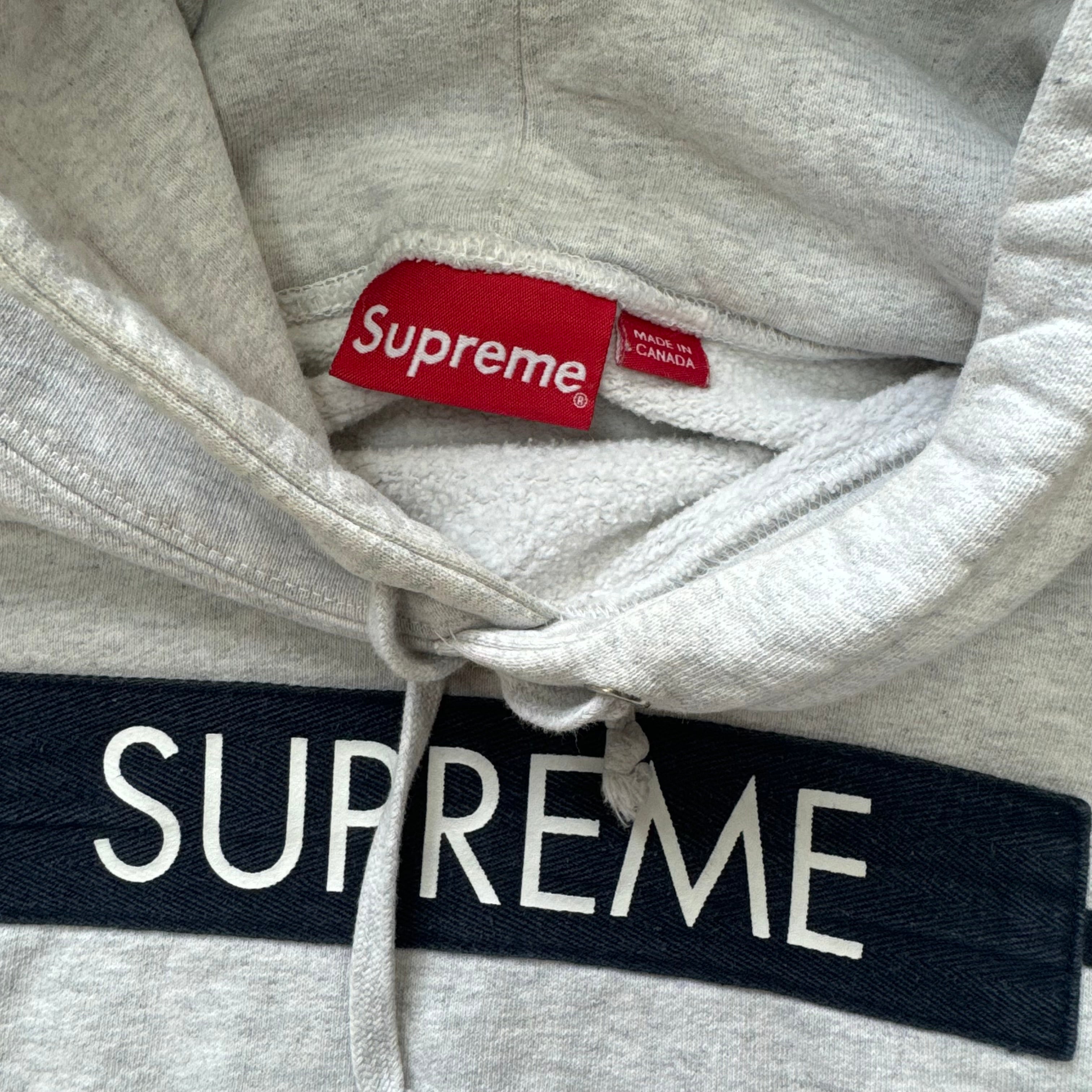 Supreme SpellOut Hoodie Sz M
