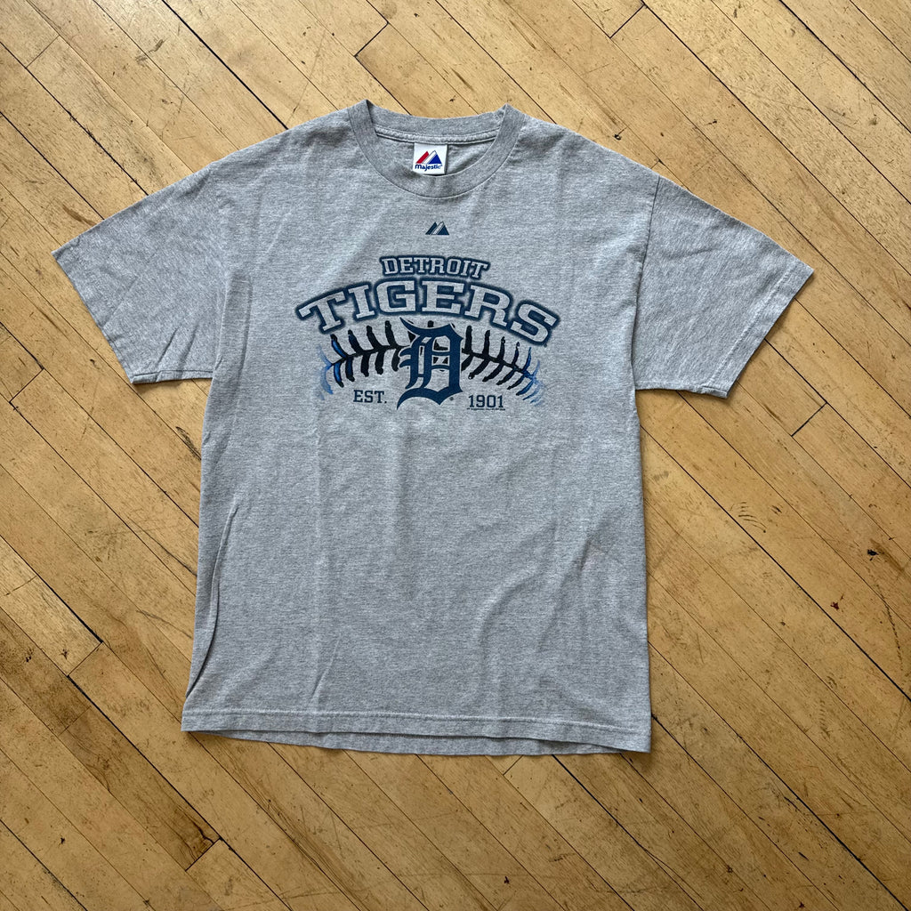 Y2K Detroit Tigers MLB T-shirt Sz L