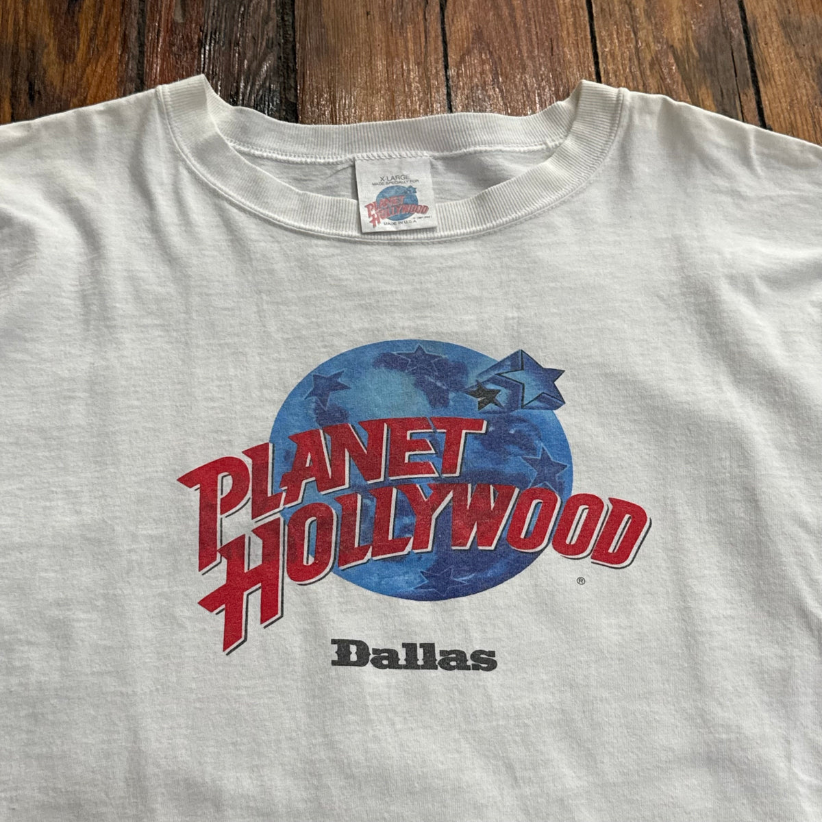 Vintage Planet Hollywood T-shirt Sz XL