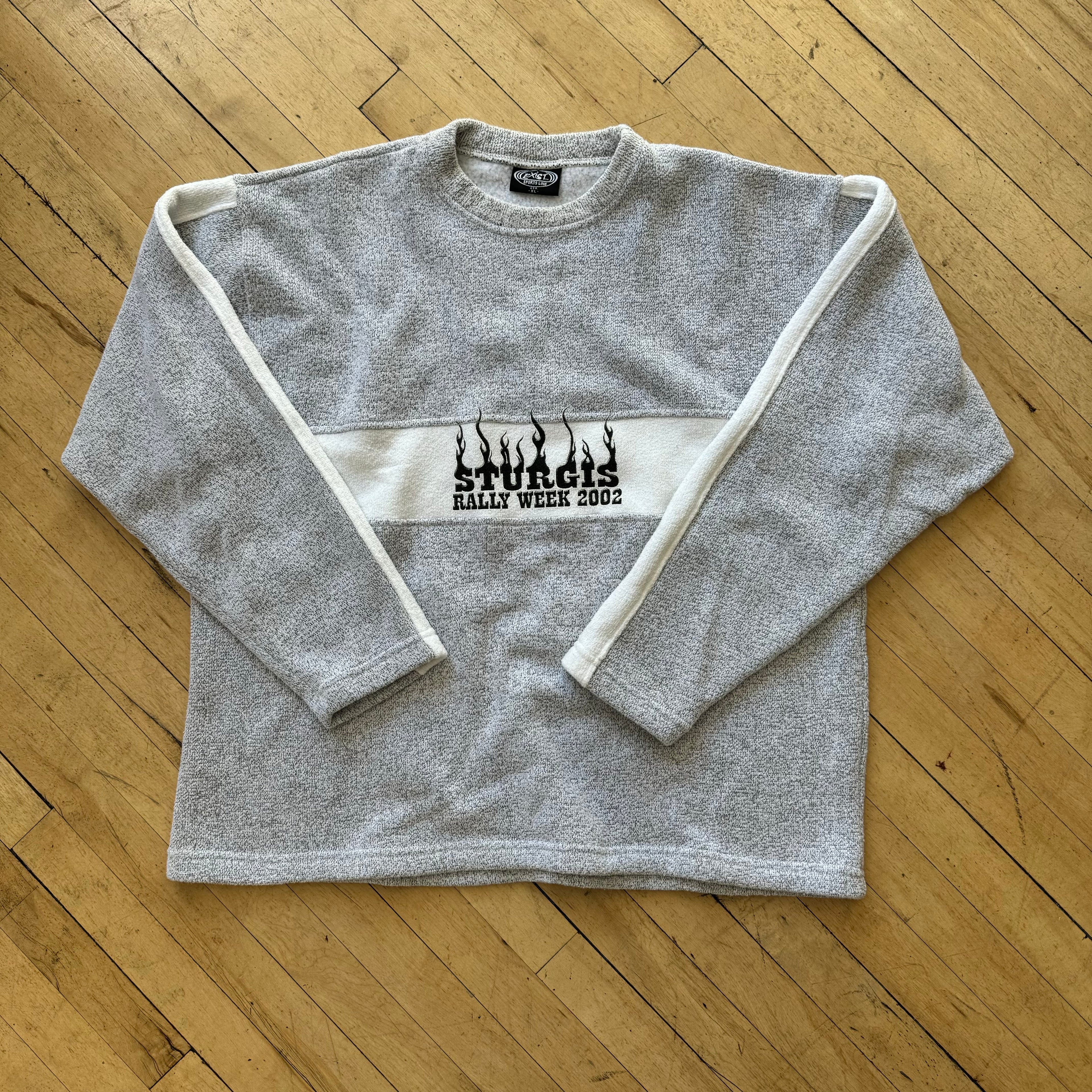 Vintage Sturgis SpellOut CrewNeck Sz XL