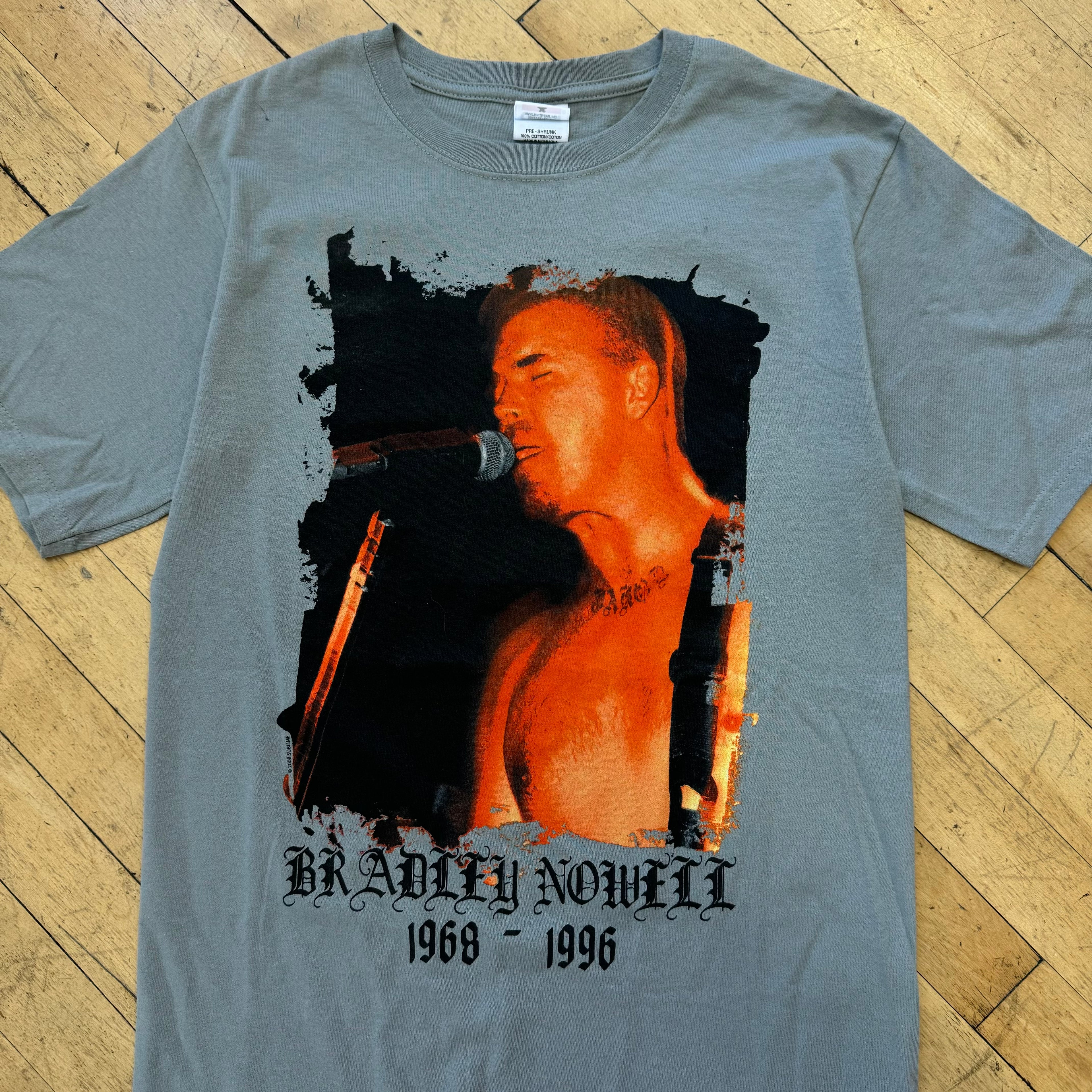 Vintage Sublime Bradley Nowell T-shirt Sz S