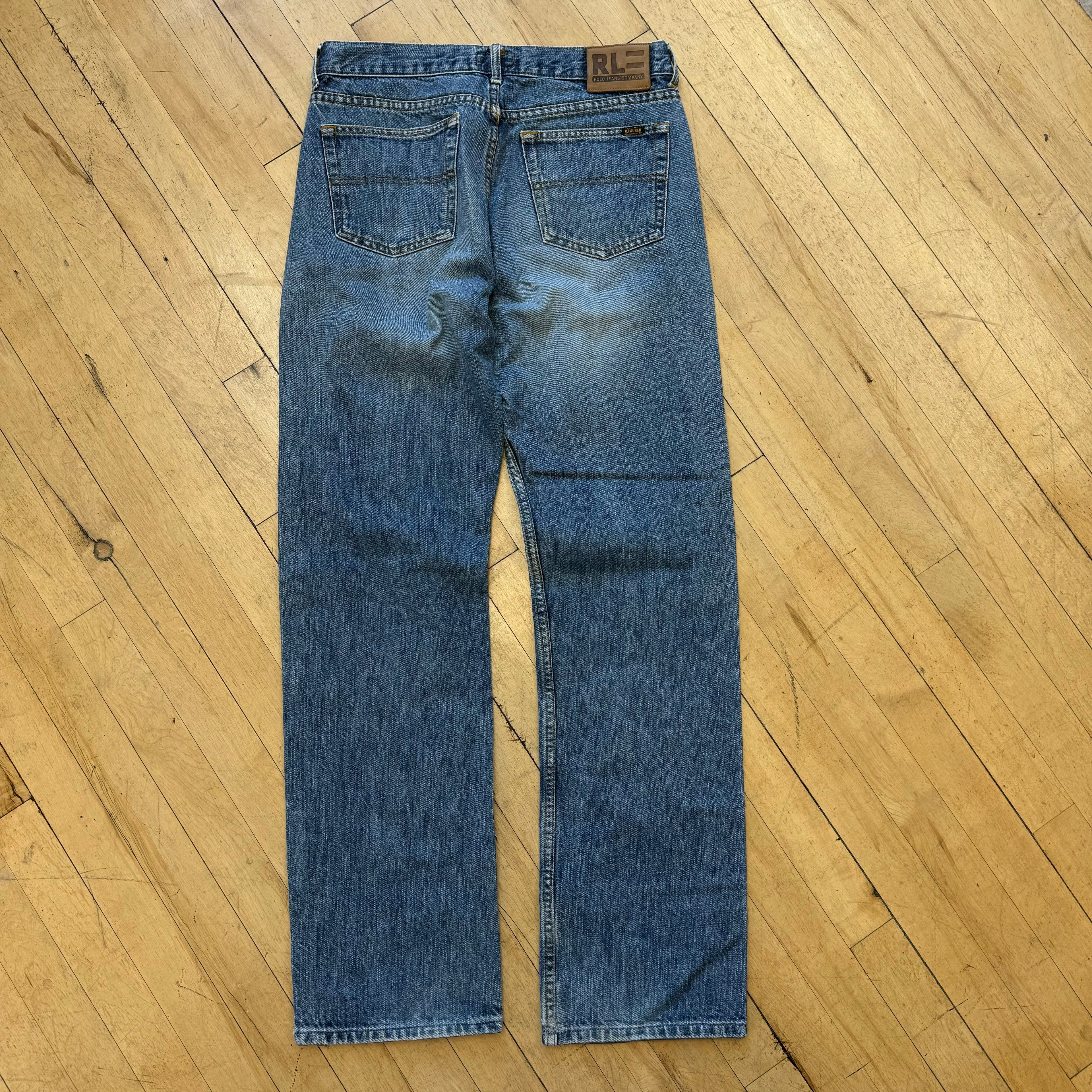 Vintage Polo Jeans Ralph Lauren Denim Jeans Sz 32x34