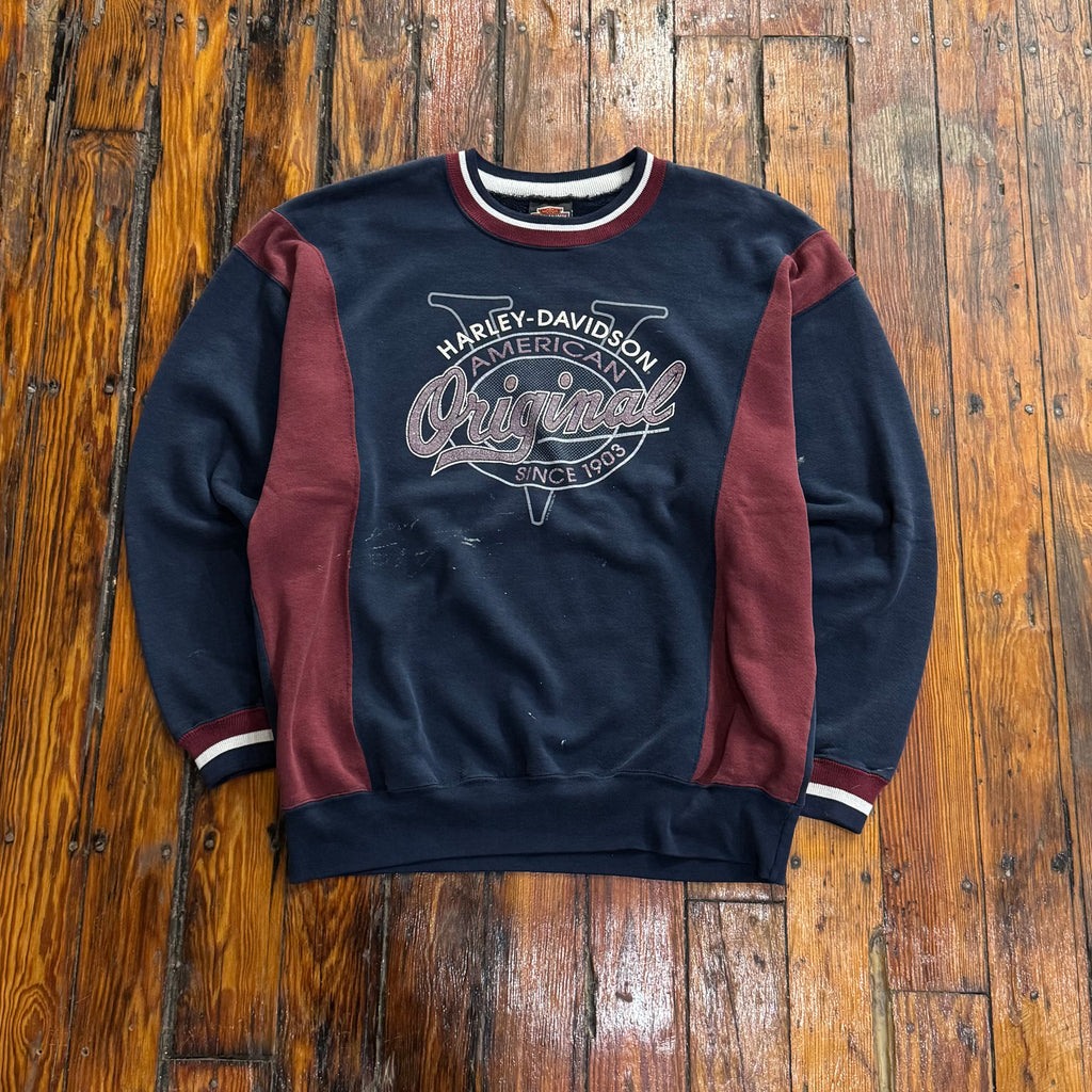 Vintage Harley Davidson Original Crewneck Sz L