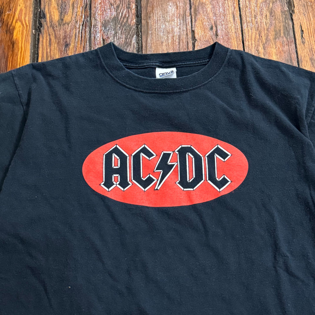 Vintage AC/DC oval Logo T-shirt Sz L