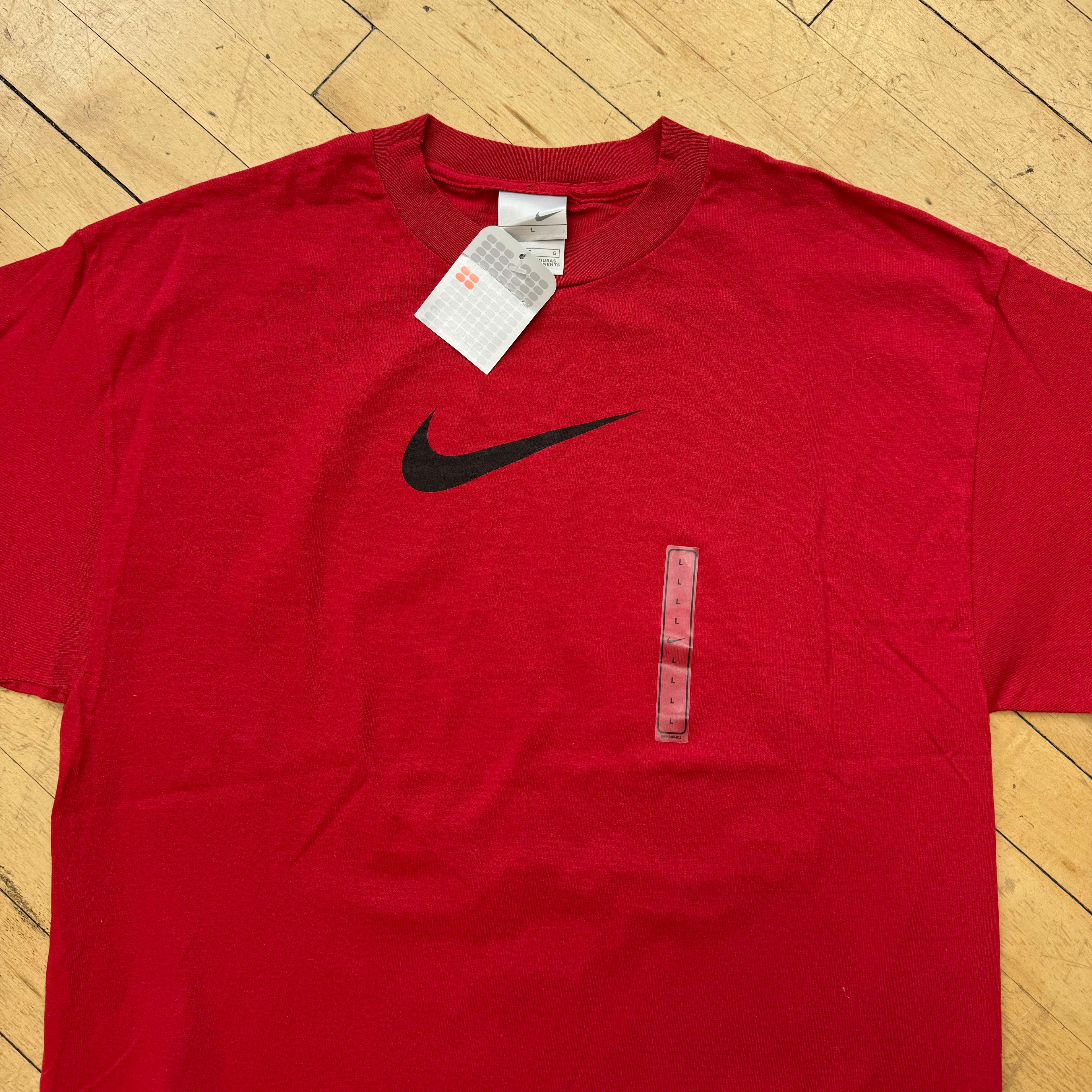 Vintage DS Nike Big Logo T-shirt Sz L