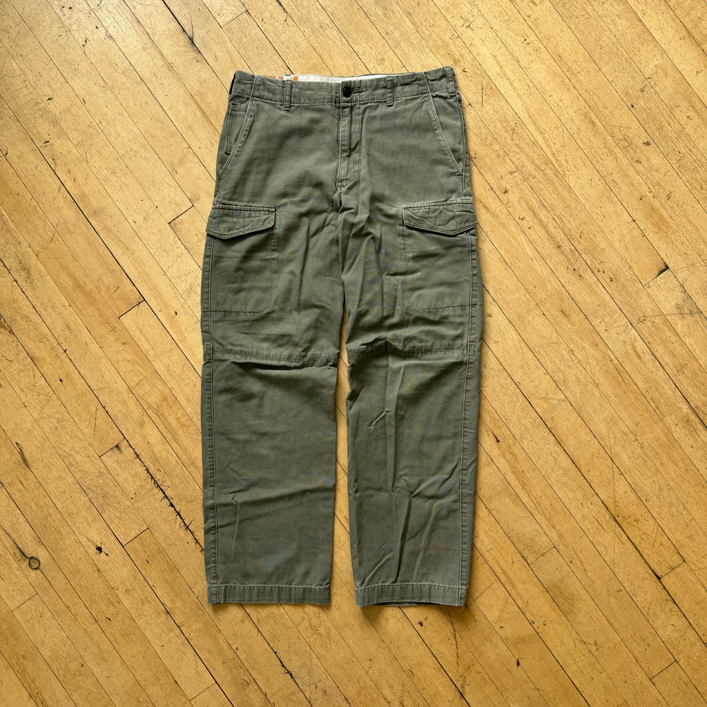 Vintage Olive Docker Cargo Kahkis Sz 28