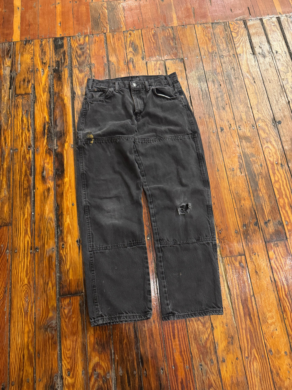 Vintage Double Knee Dickies Denim Jeans Sz 32x32