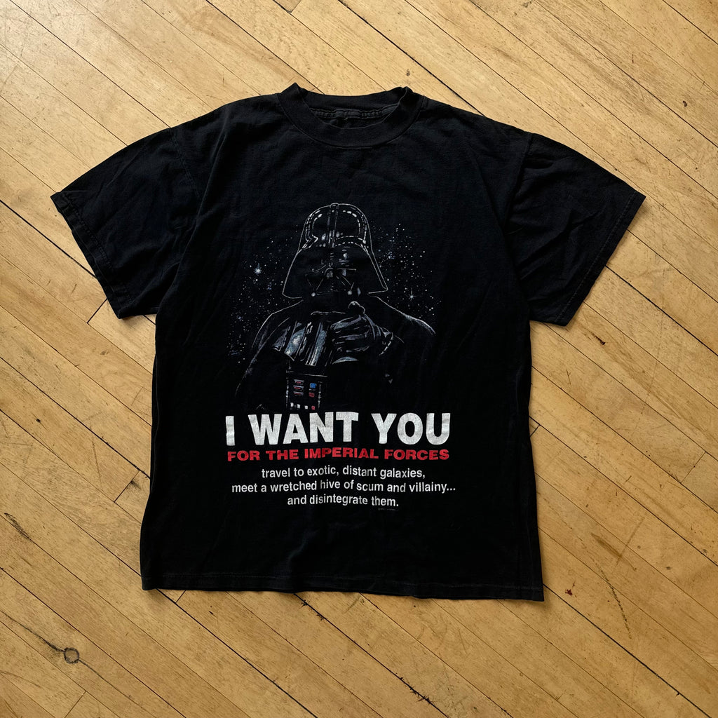 Vintage Star Wars I want you T-shirt Sz L