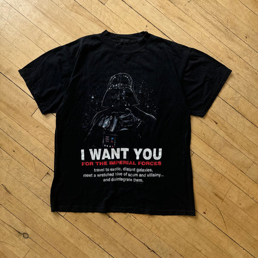 Vintage Star Wars I want you T-shirt Sz L