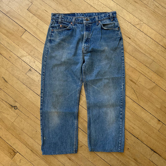 Vintage Levi Orange Tab Denim Jeans Sz 36x30