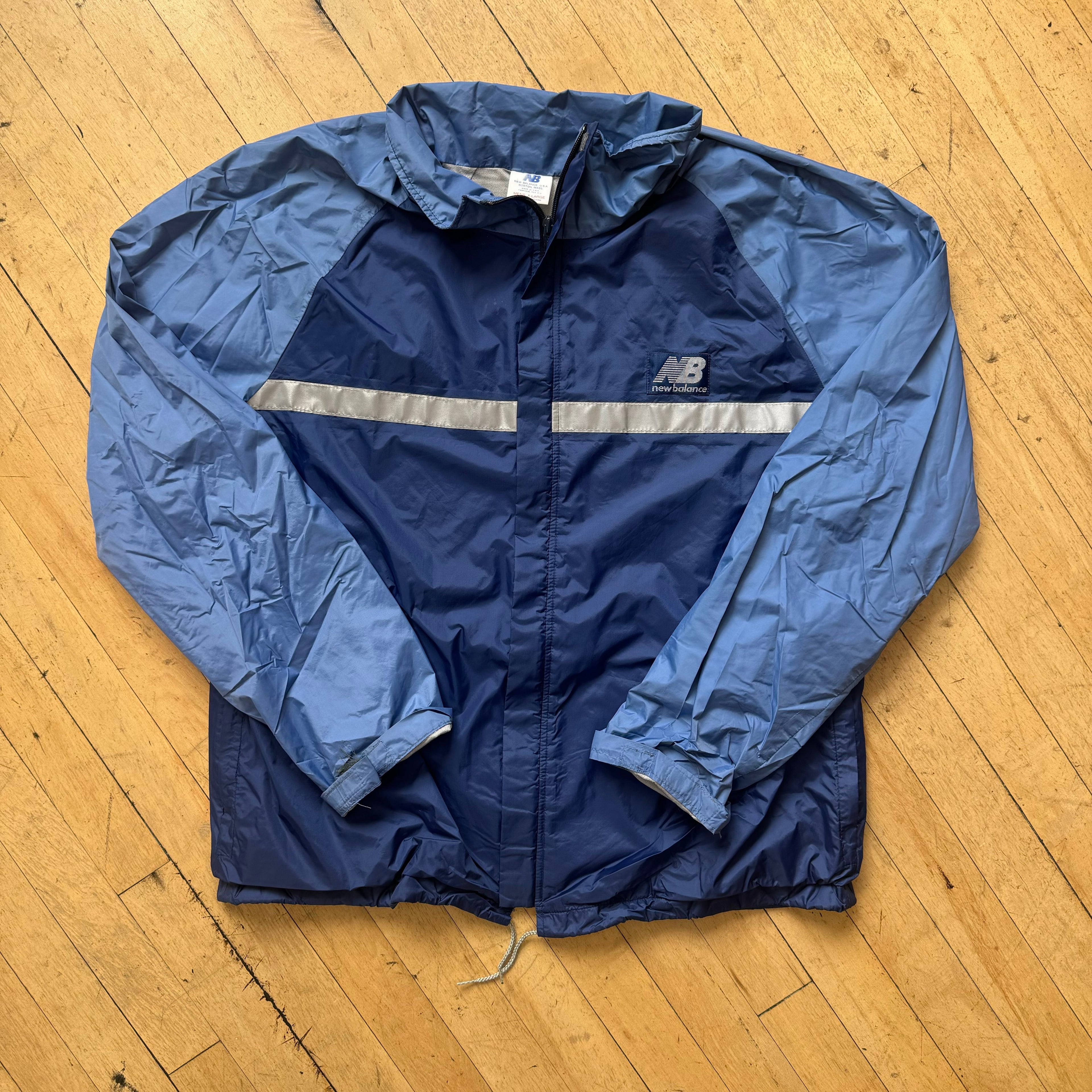 Vintage New Balance Windbreaker Jacket Sz L