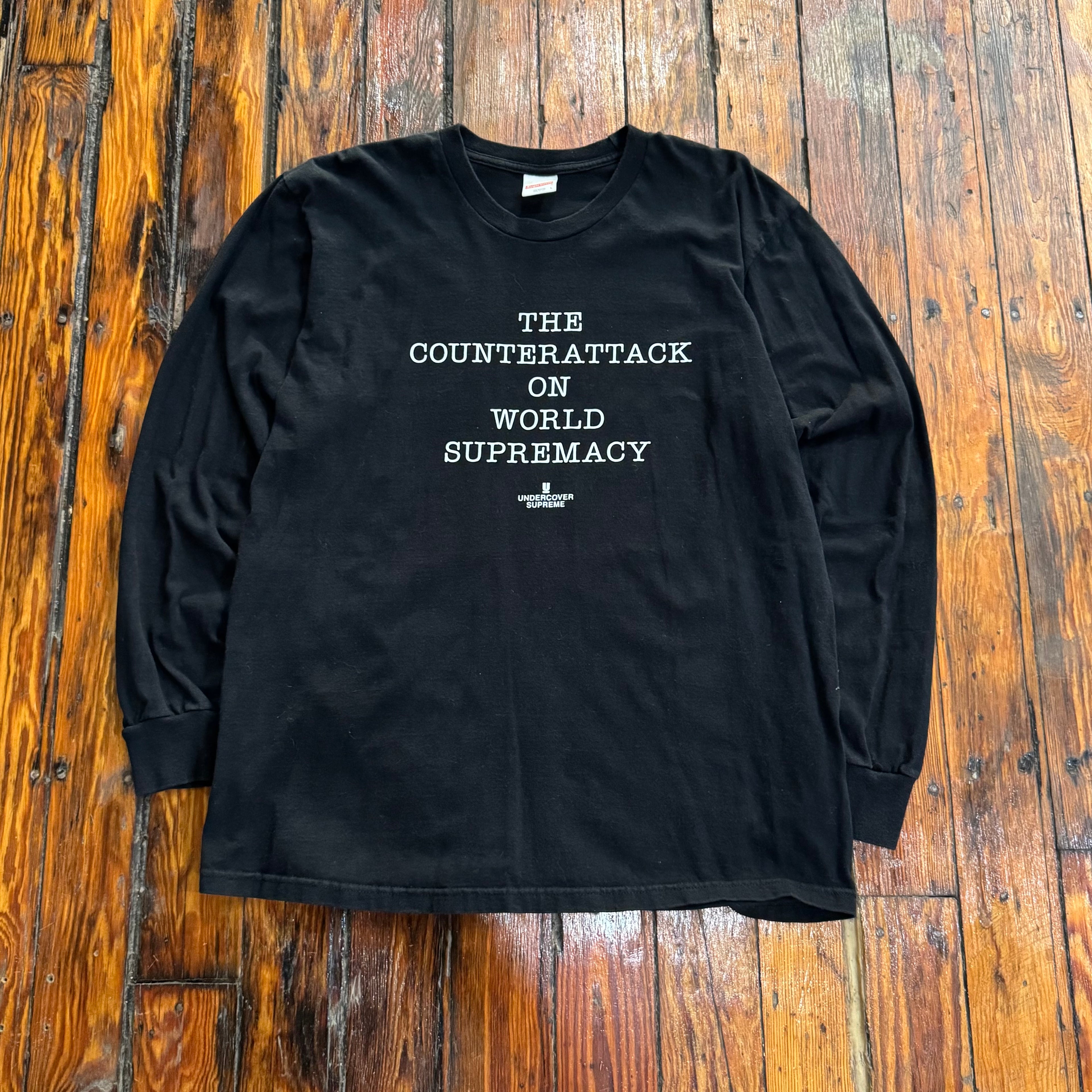 Supreme X Undercover Public Enemy S18 T-shirt Sz L