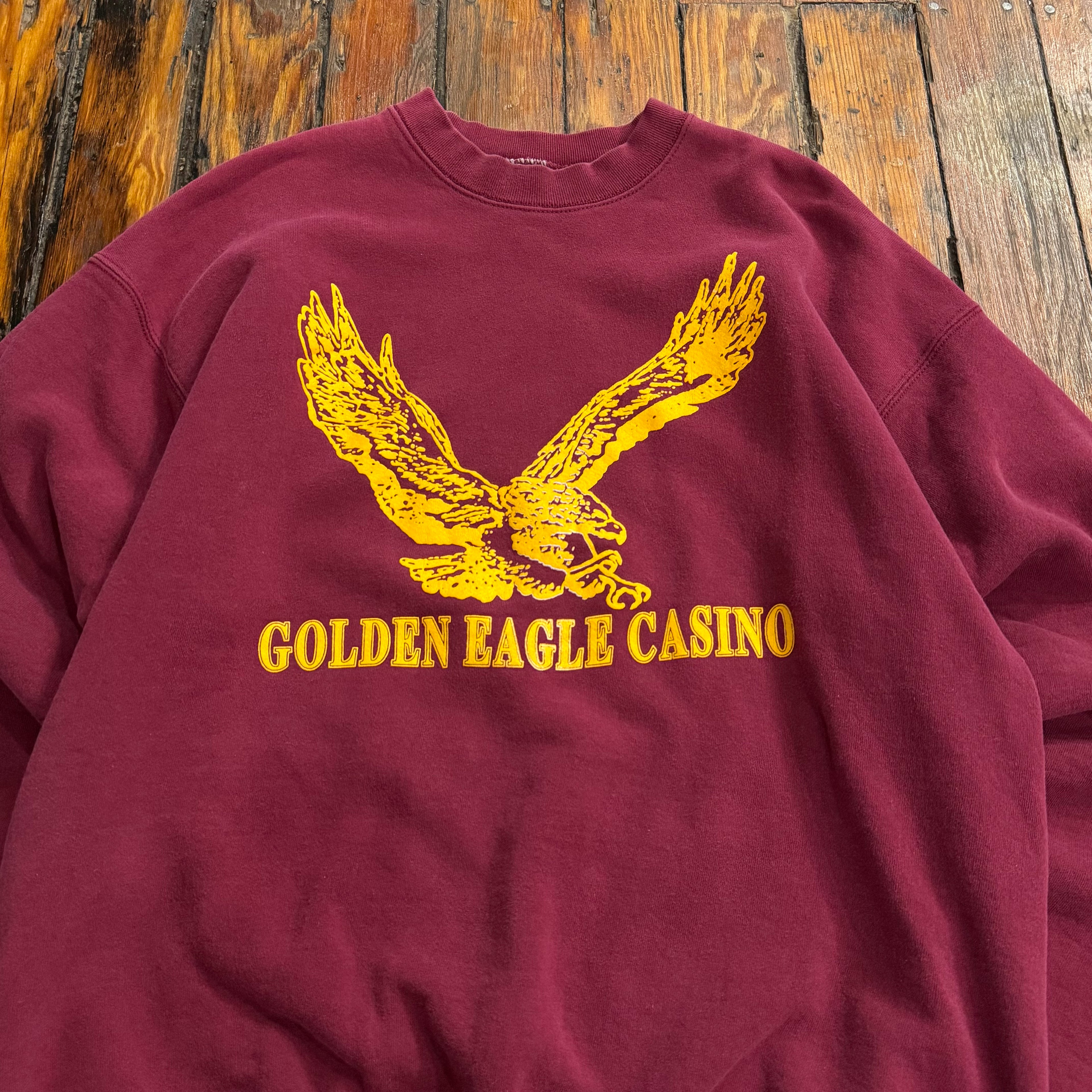Vintage Golden Eagle Cation Crewneck Sz L