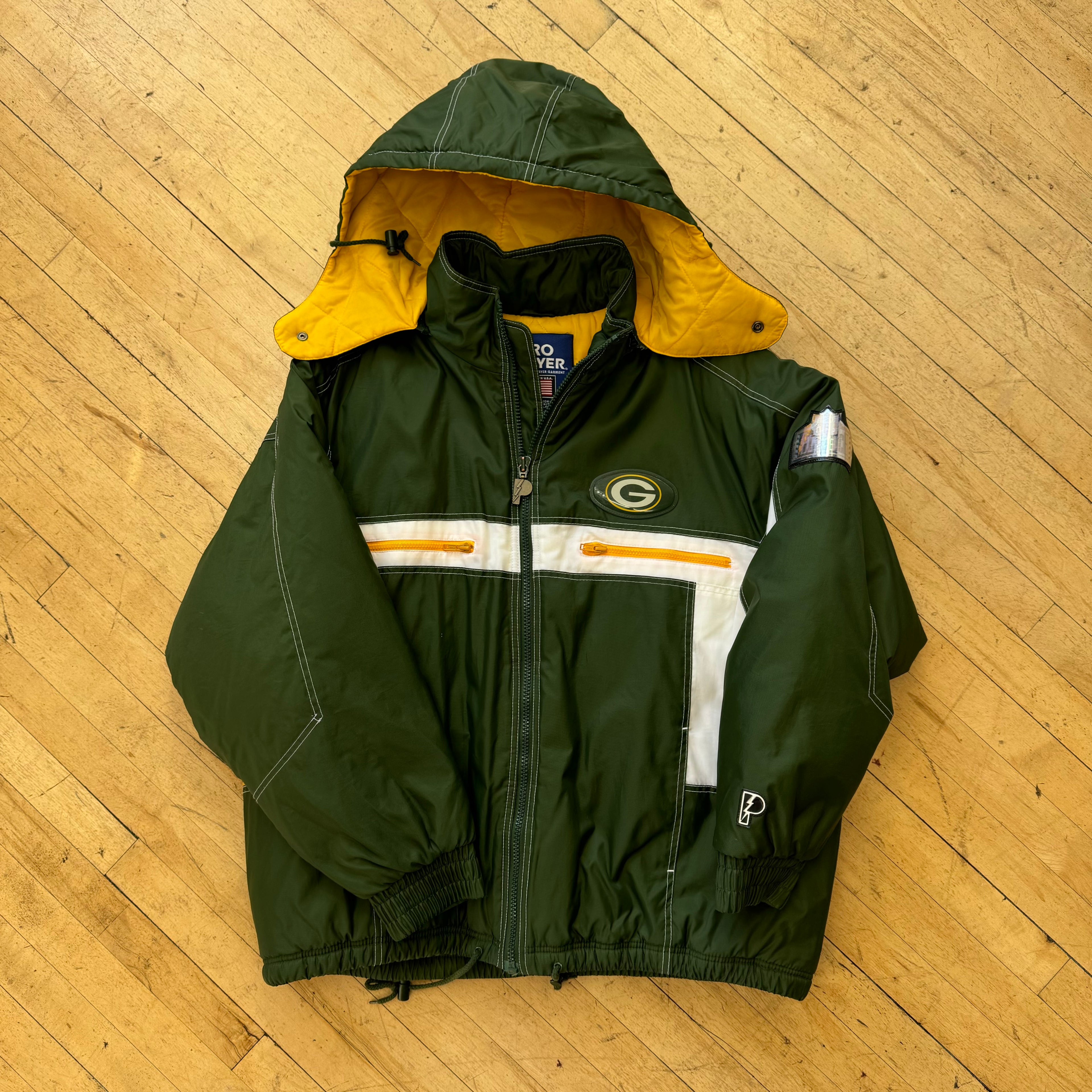 Vintage Green Bay Packers ProPlayer NFL Jacket Sz XL