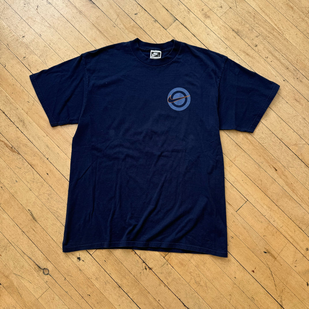 Vintage Nike Circle Logo T-shirt Sz L
