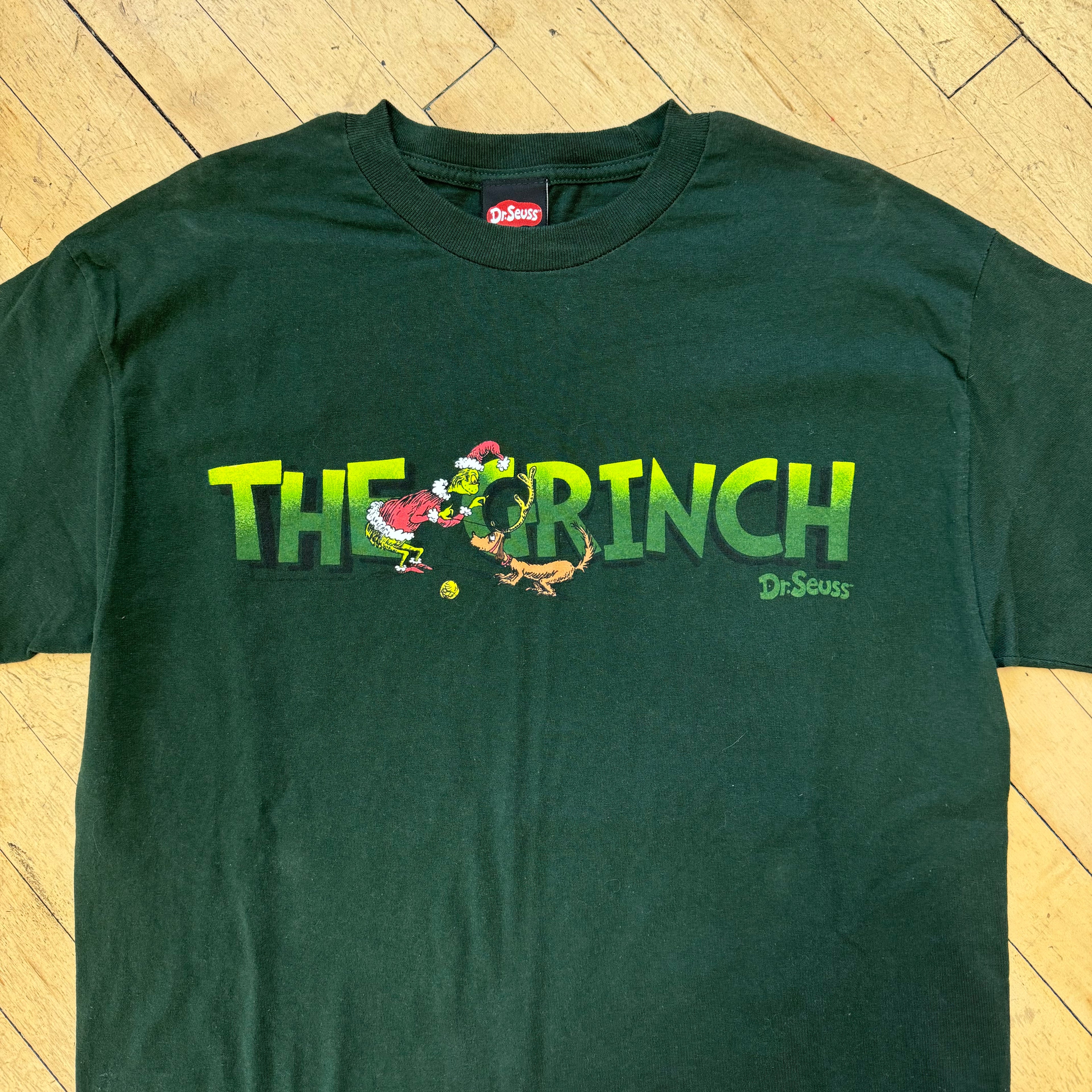 Vintage Dr Seuss The Grinch T-shirt Sz L