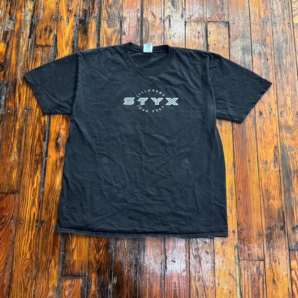 Vintage Styx Classic Rock T-shirt Sz XL