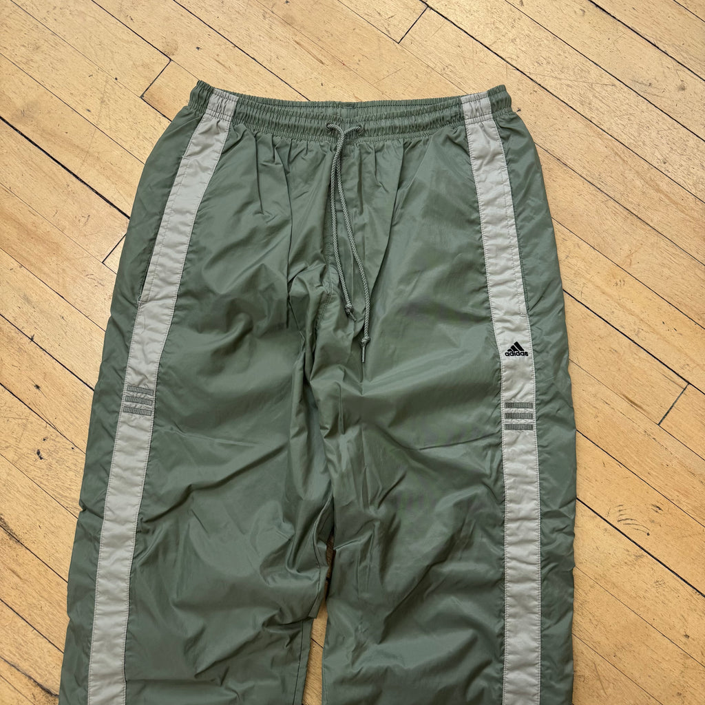 Vintage Olive Adidas Track Pants Sz M