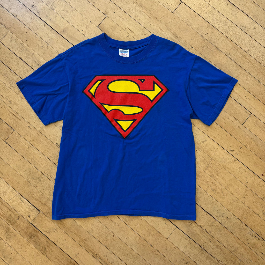 Vintage SuperMan Logo T-shirt Sz L