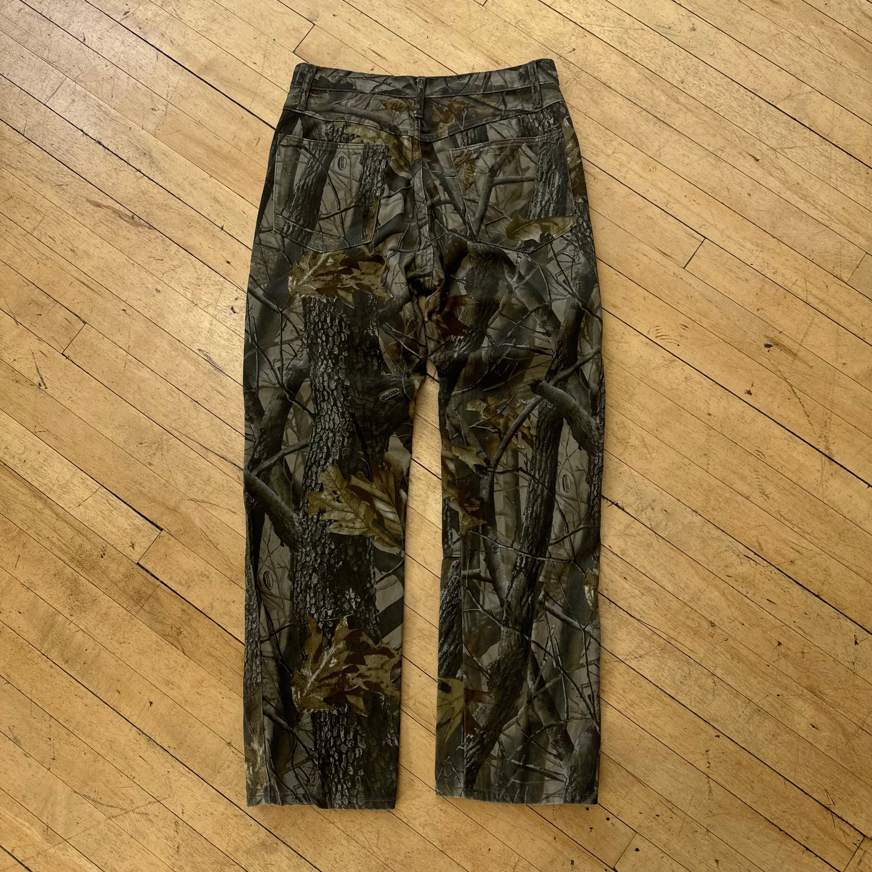 Vintage Camo Denim Jeans Sz 32x33