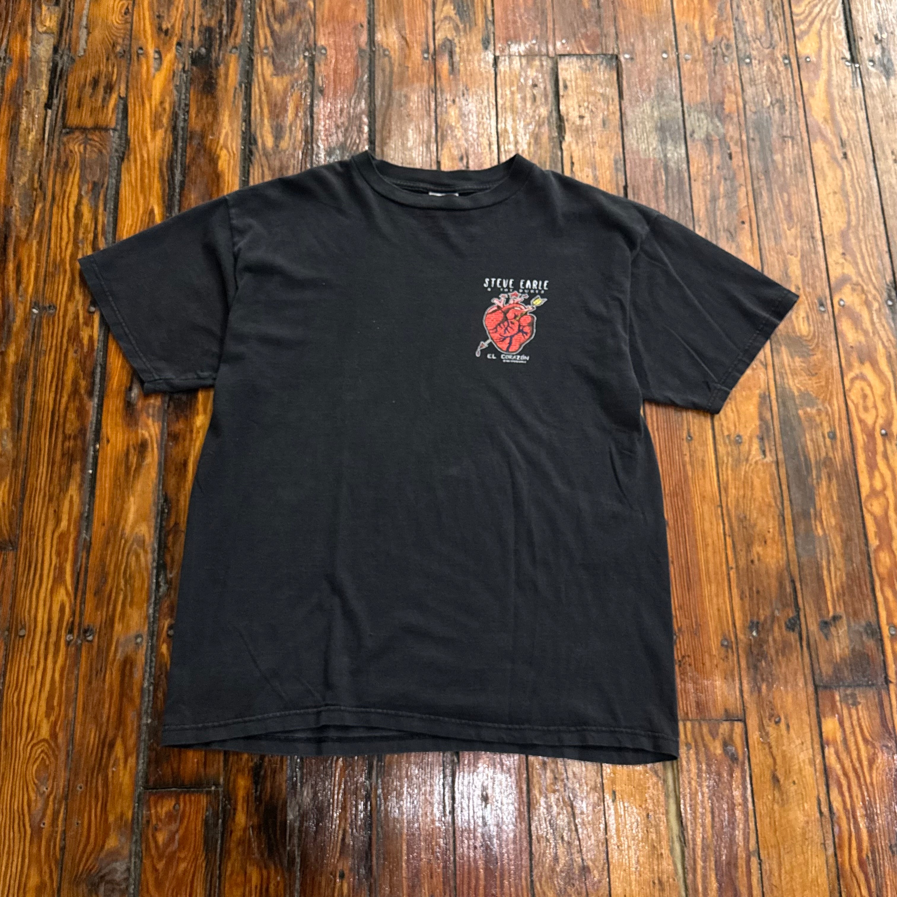 Vintage Steve Earle & The Dukes Tour T-shirt Sz XL