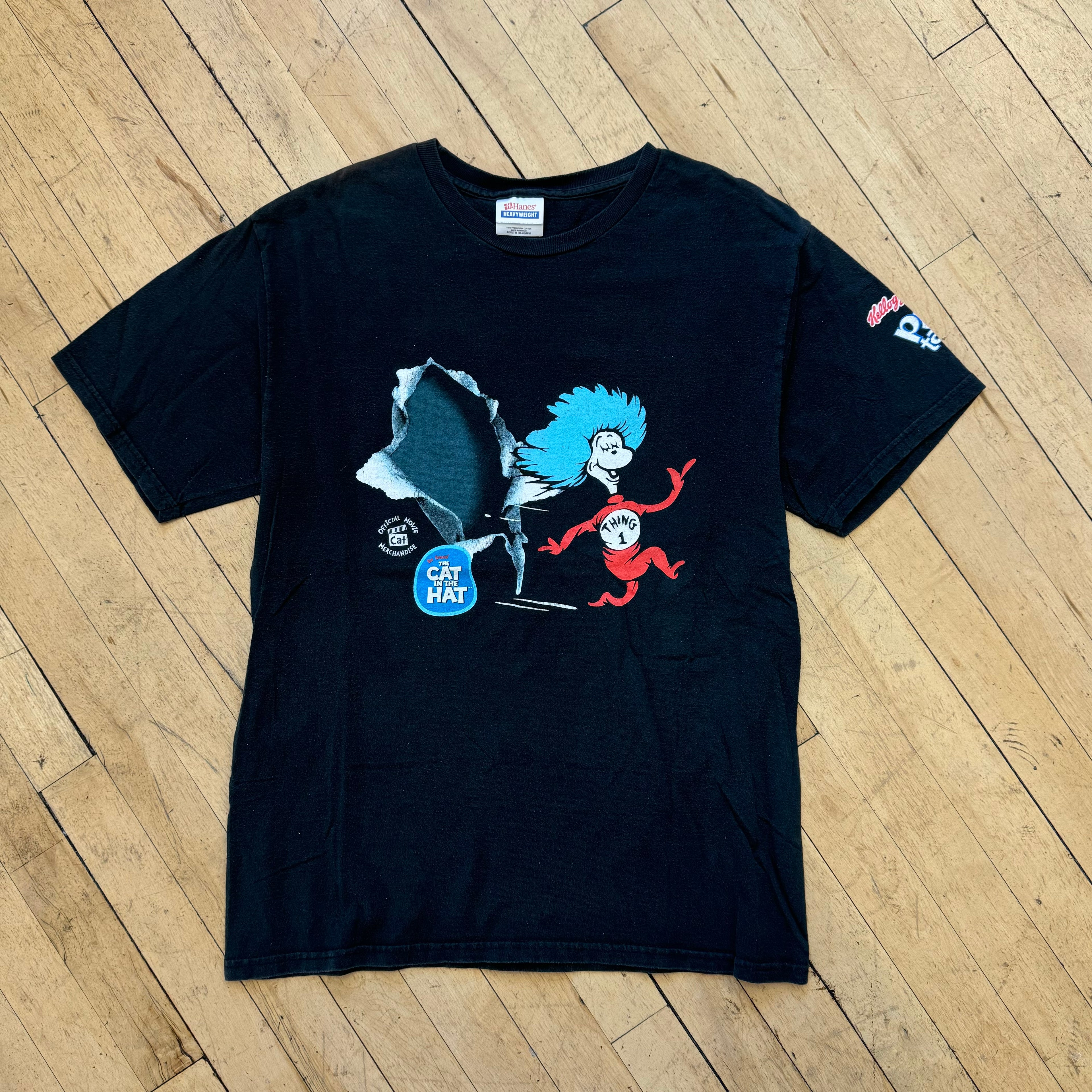 Vintage Cat In the Hat Kelloggs T-shirt Sz M