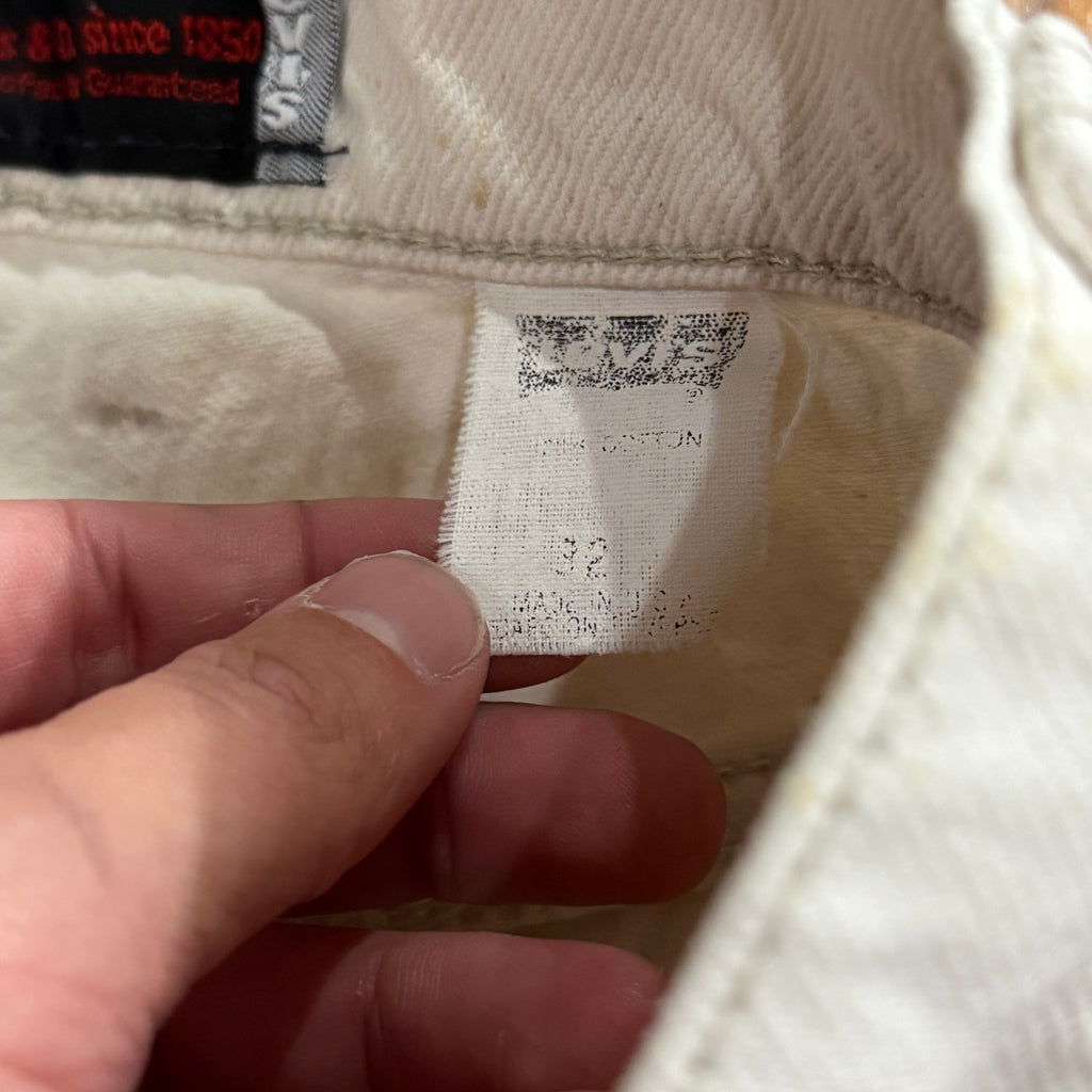 Vintage Loose Levi SilverTab Denim Jean Shorts Sz 32