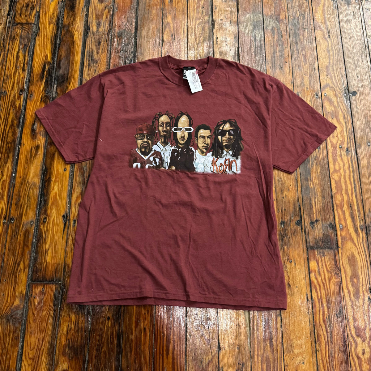 Vintage Korn Cartoon Graphic T-shirt Sz XL (NEW)