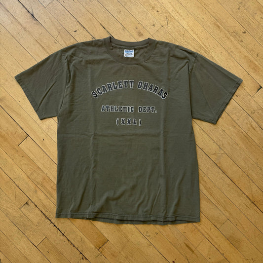 Vintage Scarlett Oharas Athletic Dept. T-shirt Sz XL